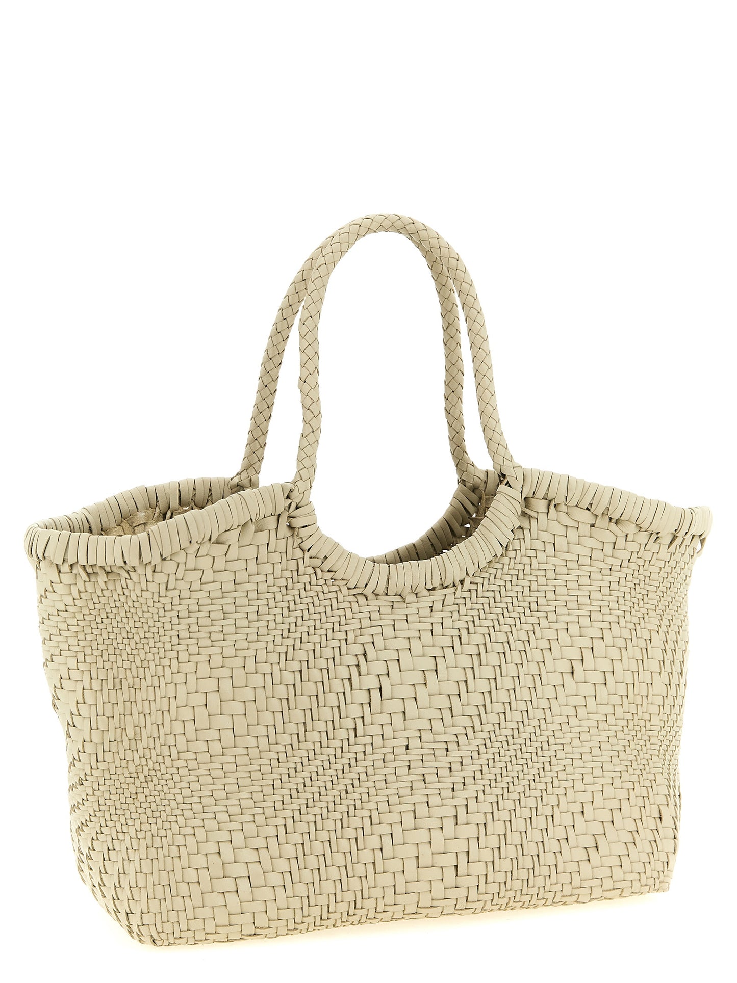 Dragon Diffusion White Calfskin Shoulder Bag
