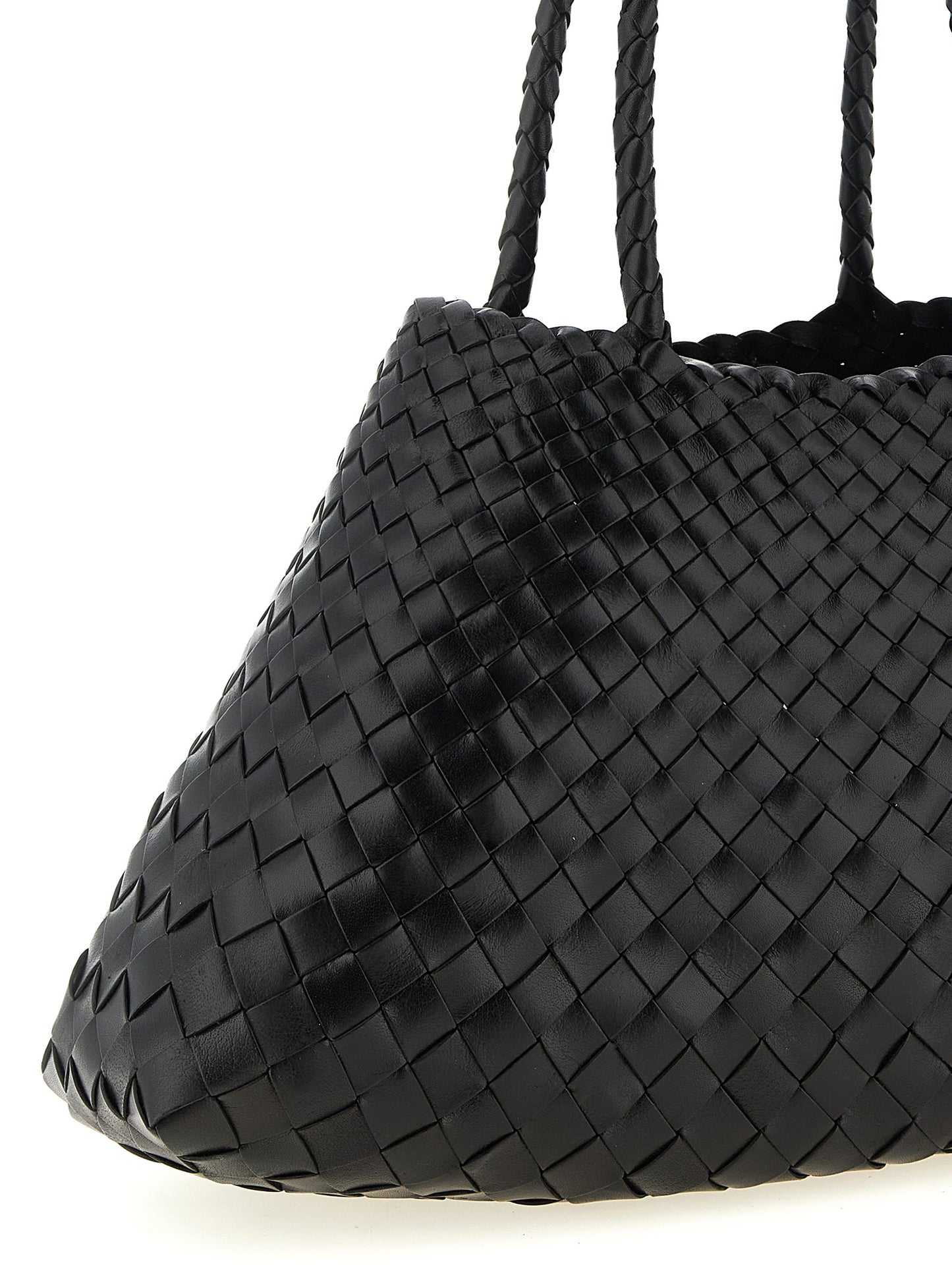 Dragon Diffusion Black Calfskin Shoulder Bag