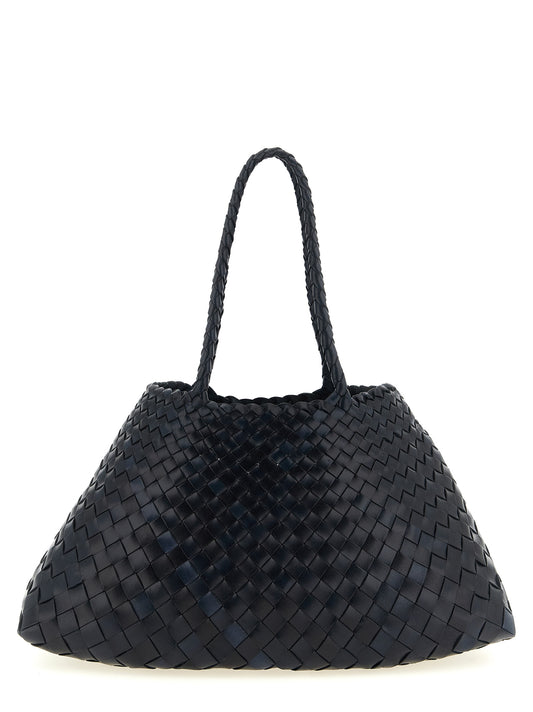Dragon Diffusion Blue Calfskin Shoulder Bag