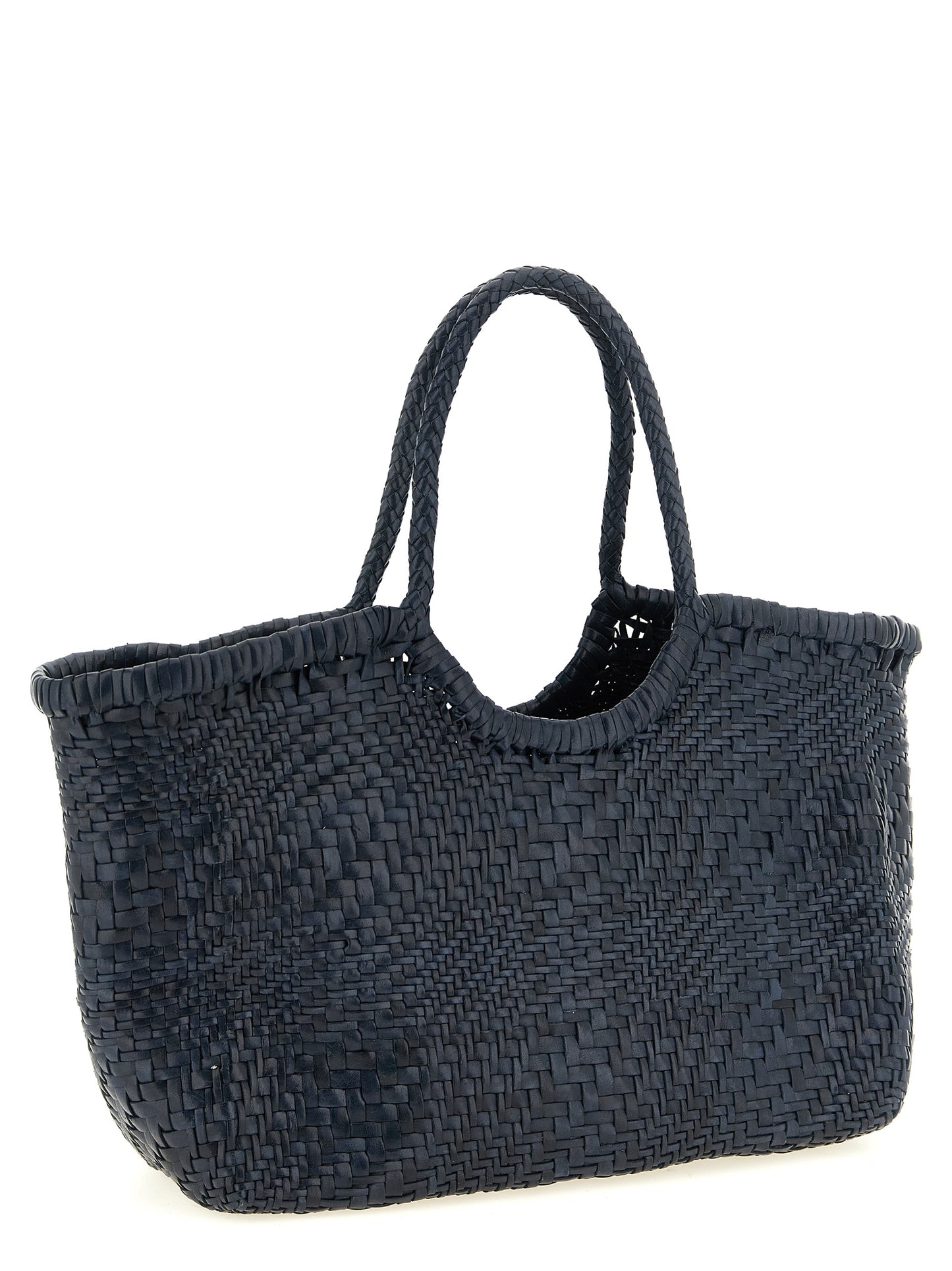 Dragon Diffusion Blue Calfskin Handbag