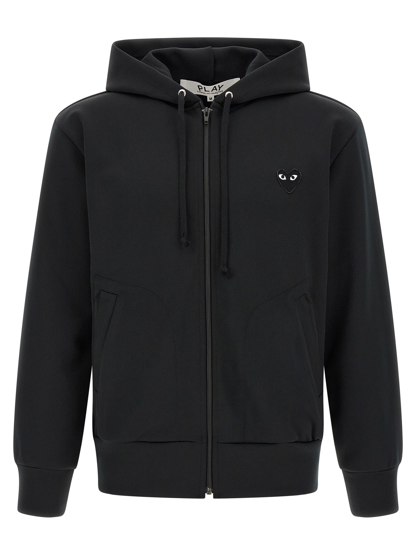 Comme Des Garçons Play Black Polyester Cardigan