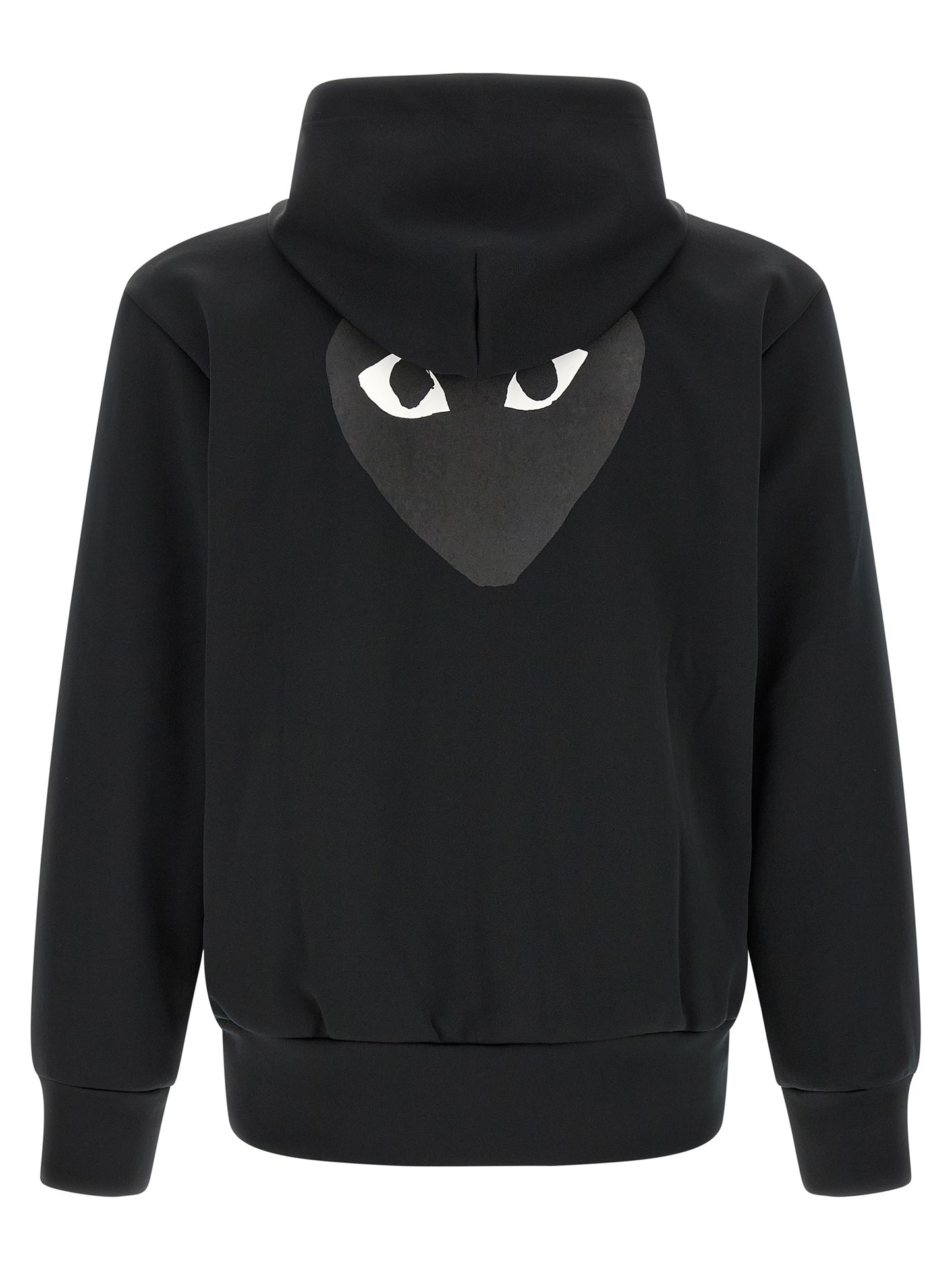 Comme Des Garçons Play Black Polyester Cardigan