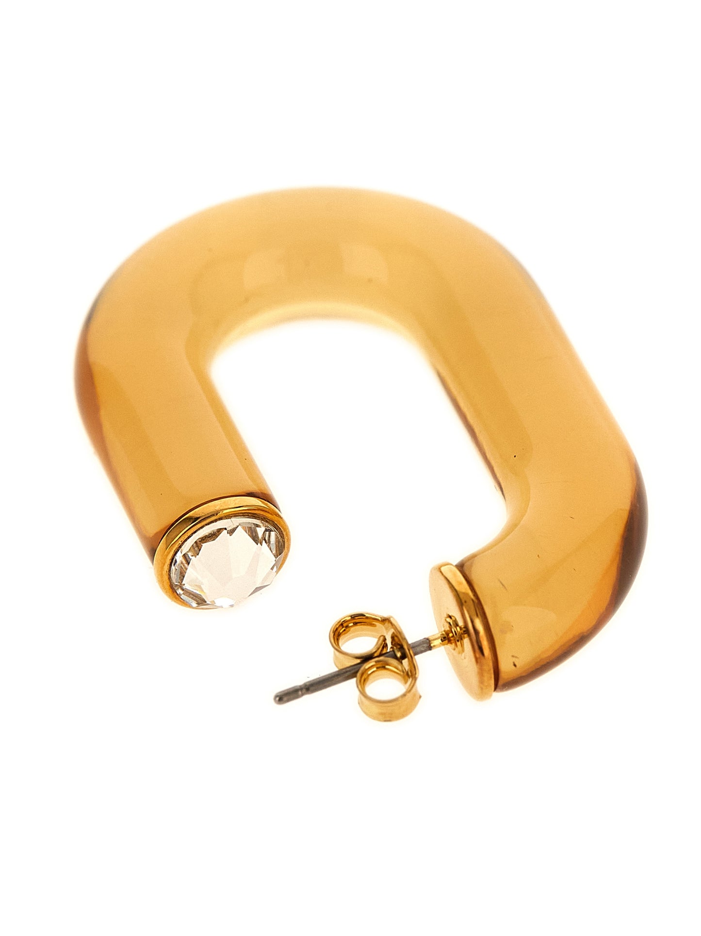 Paco Rabanne Gold Brass Earrings