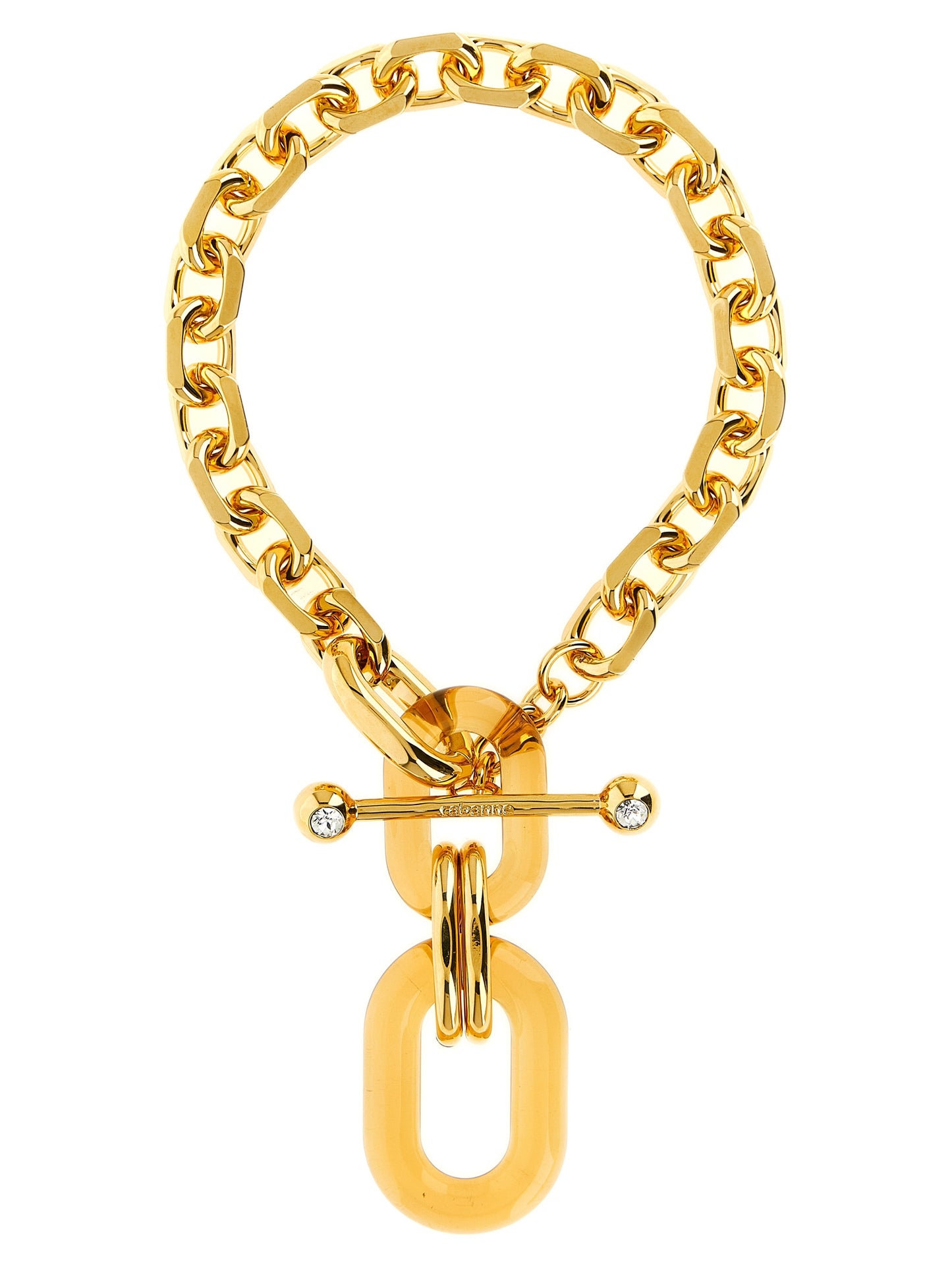 Paco Rabanne Gold Brass Necklace