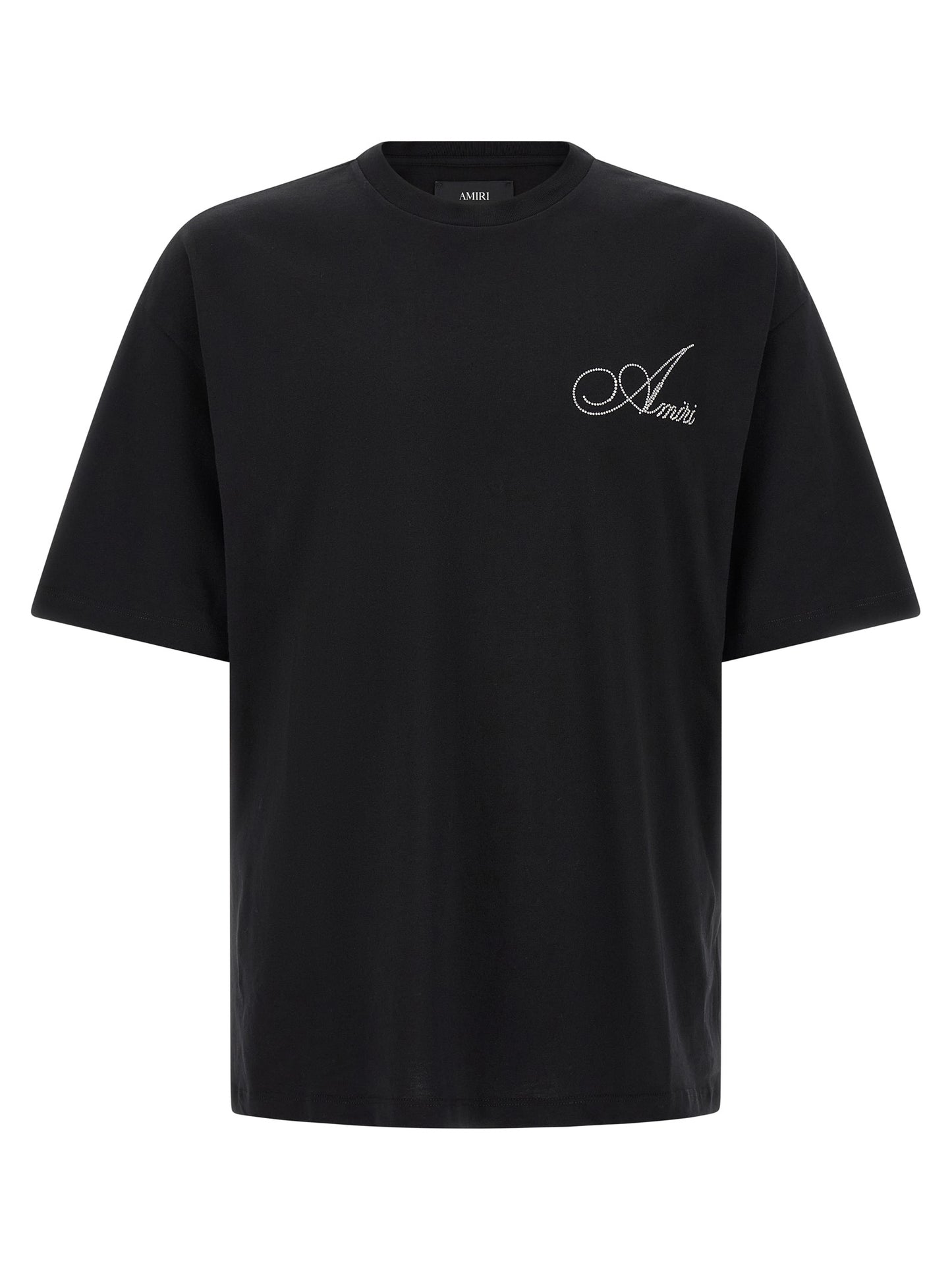 Amiri Black Cotton T-Shirt