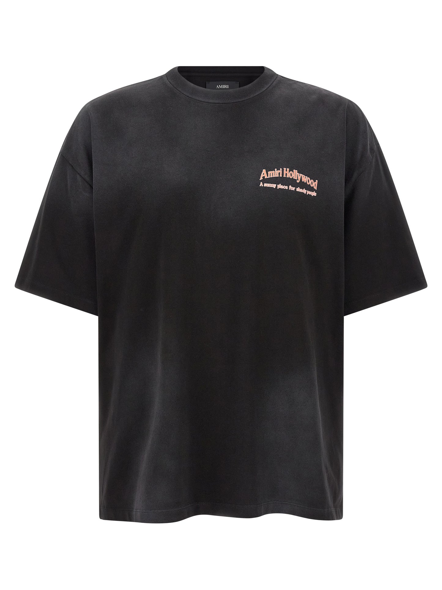 Amiri Black Cotton T-Shirt