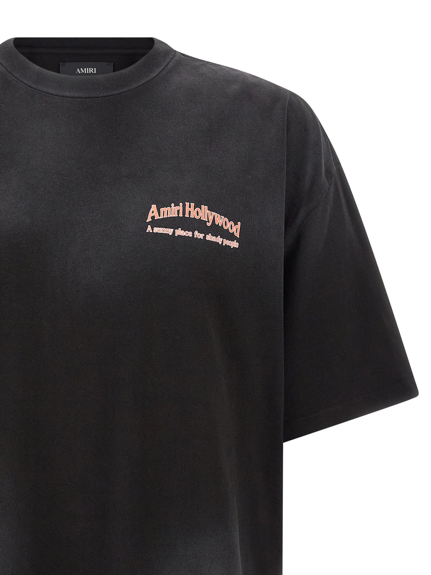 Amiri Black Cotton T-Shirt