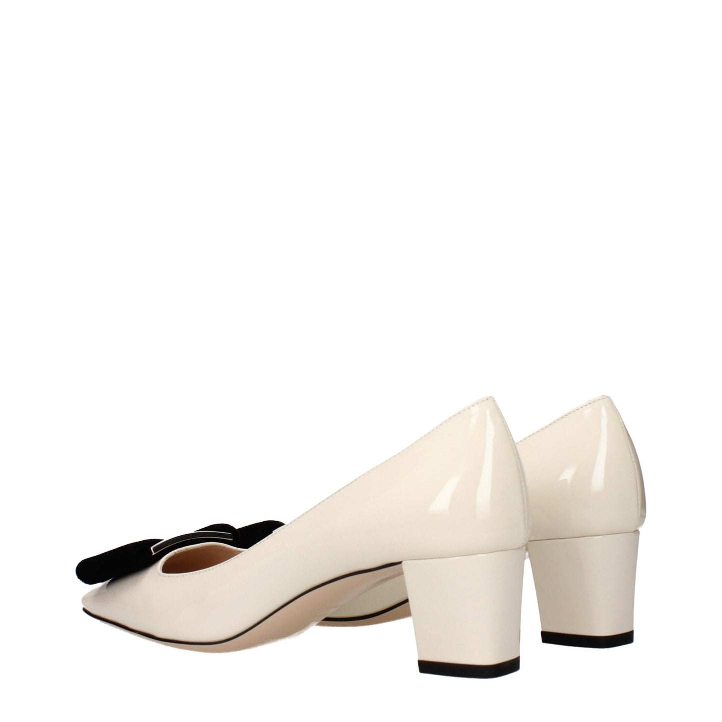 Tom Ford Beige Leather Mid Heel Pumps