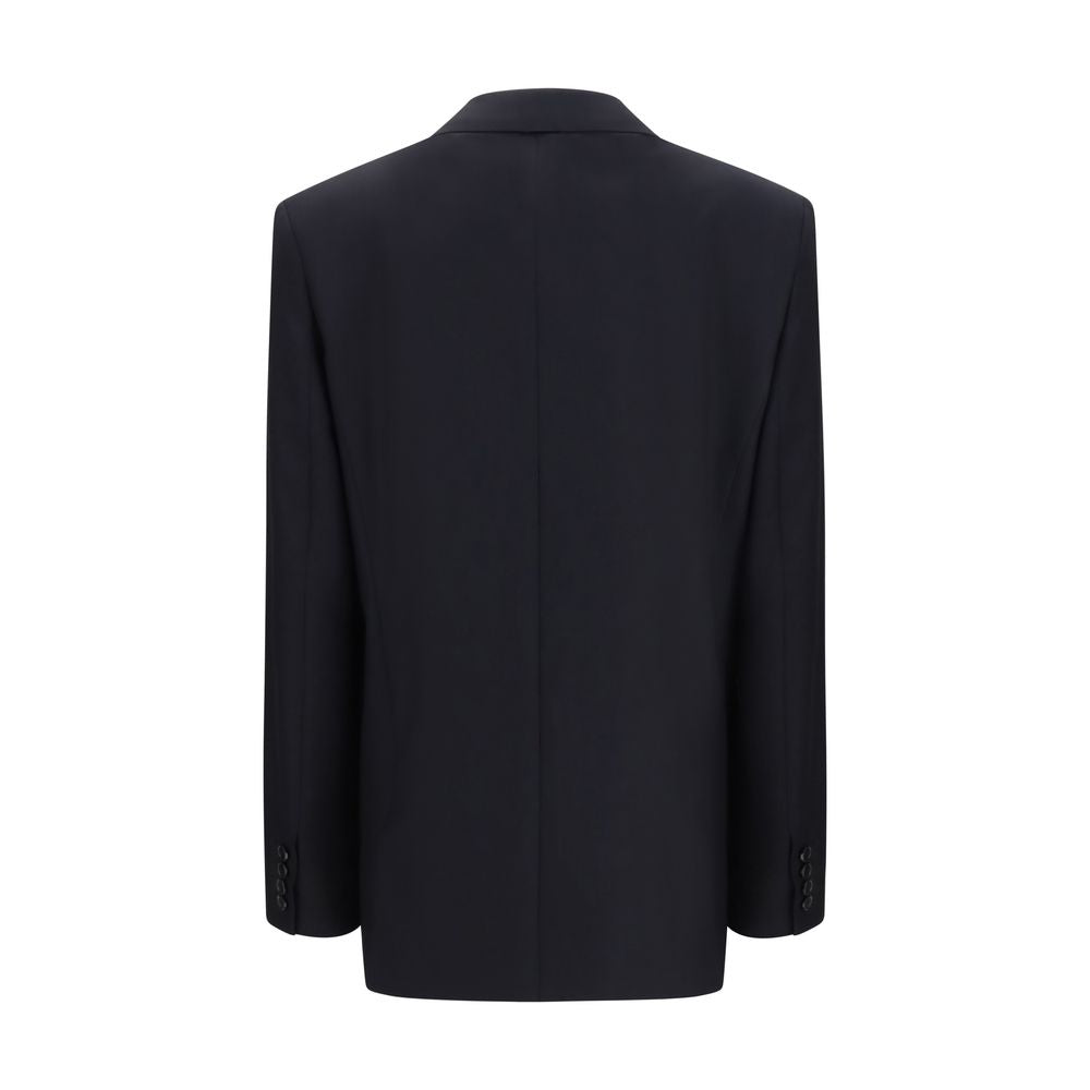 The Row Blue Wool Oves Aries Blazer