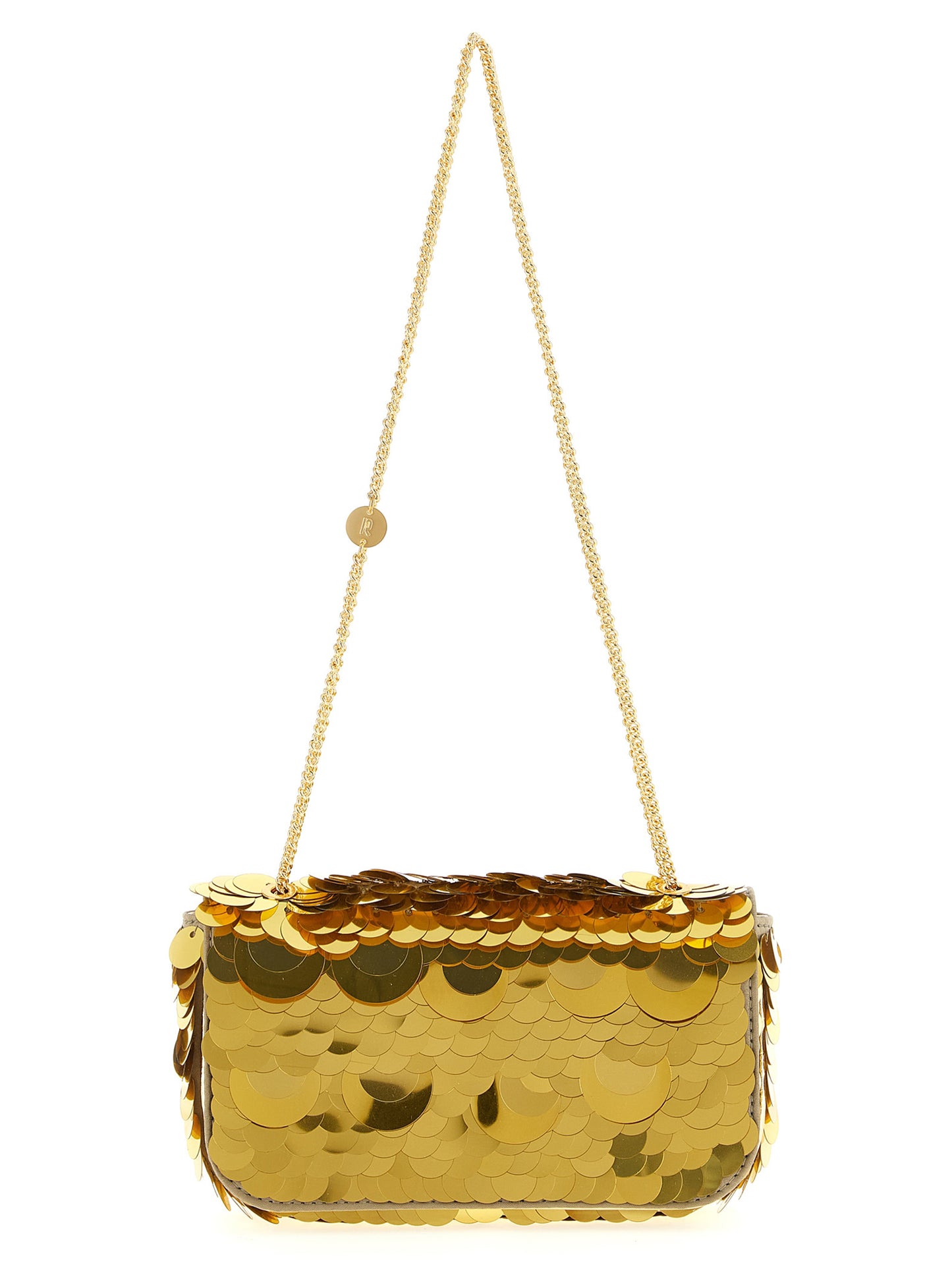 Paco Rabanne Gold Polyester Shoulder Bag