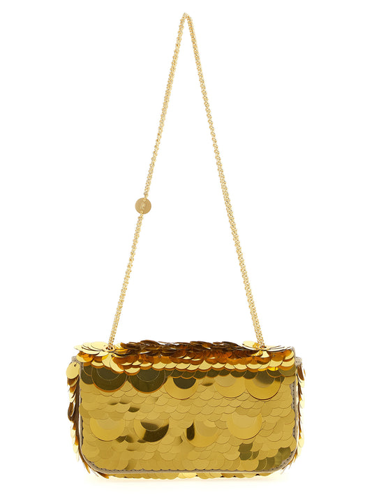Paco Rabanne Gold Polyester Shoulder Bag