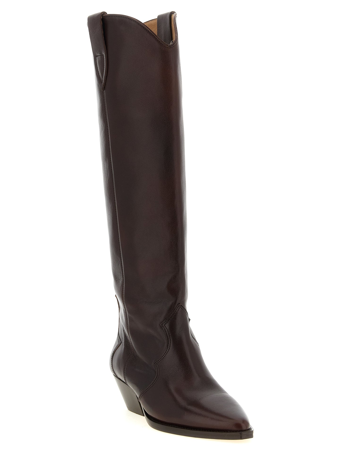 Isabel Marant Bordeaux Cowhide Over The Knee