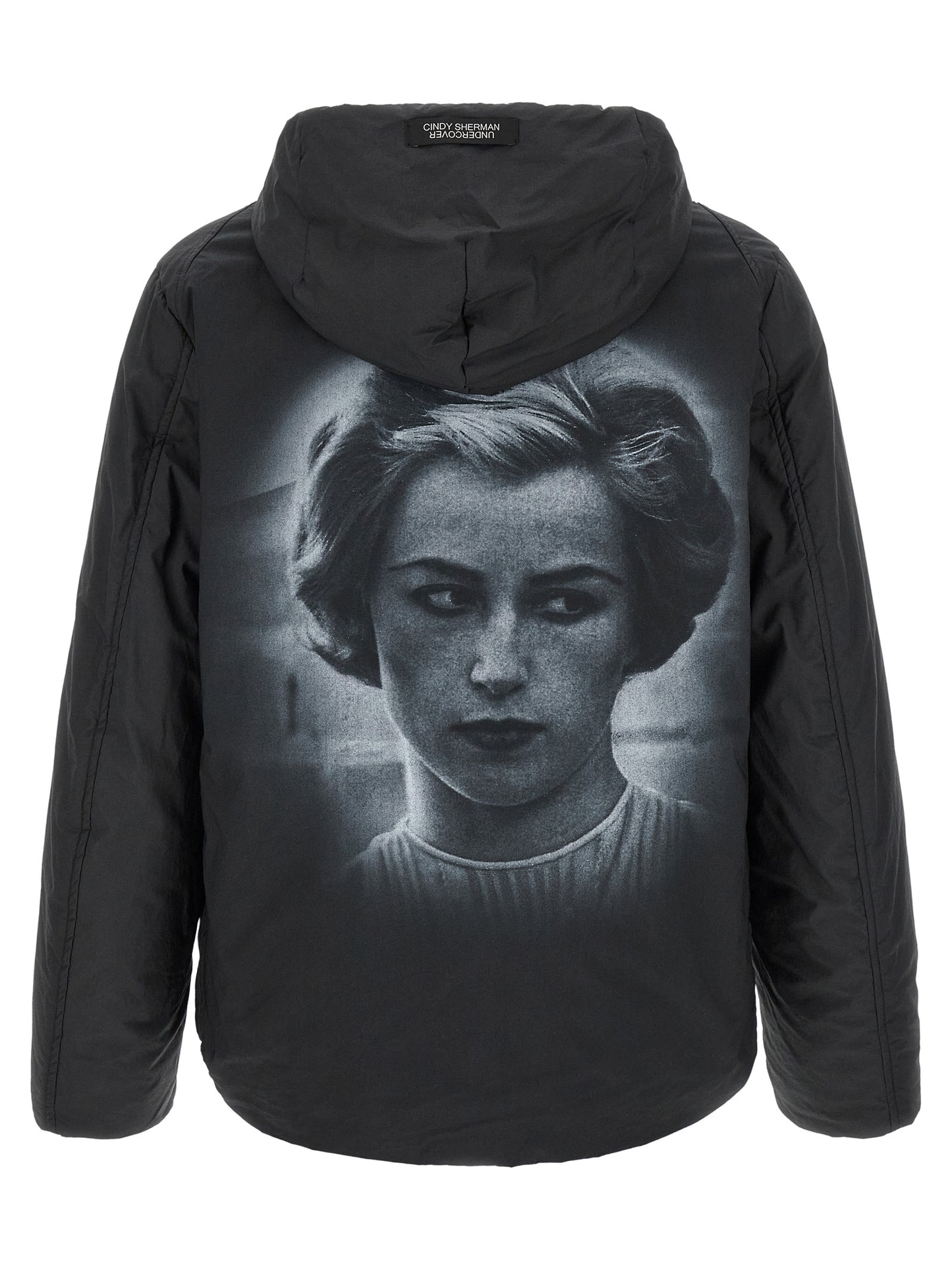 Undercover Black Cotton Full-Length Jacket