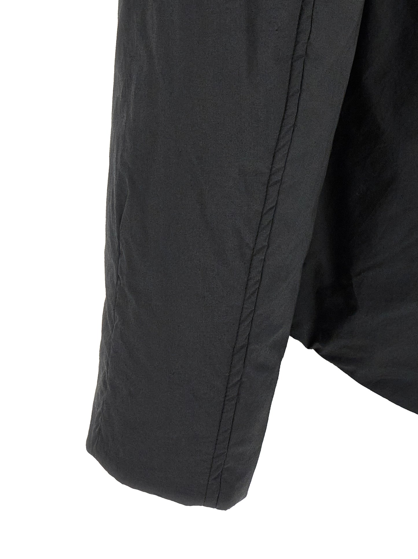 Undercover Black Cotton Full-Length Jacket