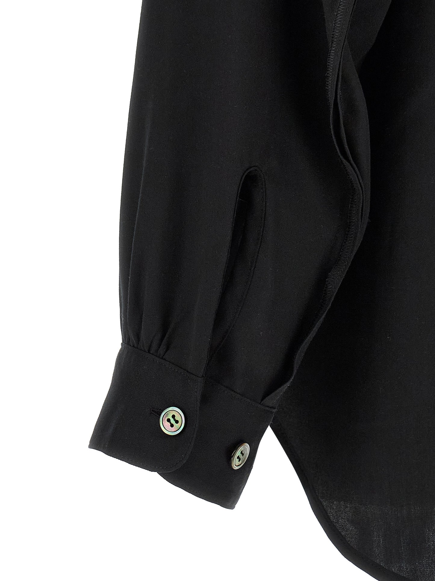 Undercover Black Rayon Blouse