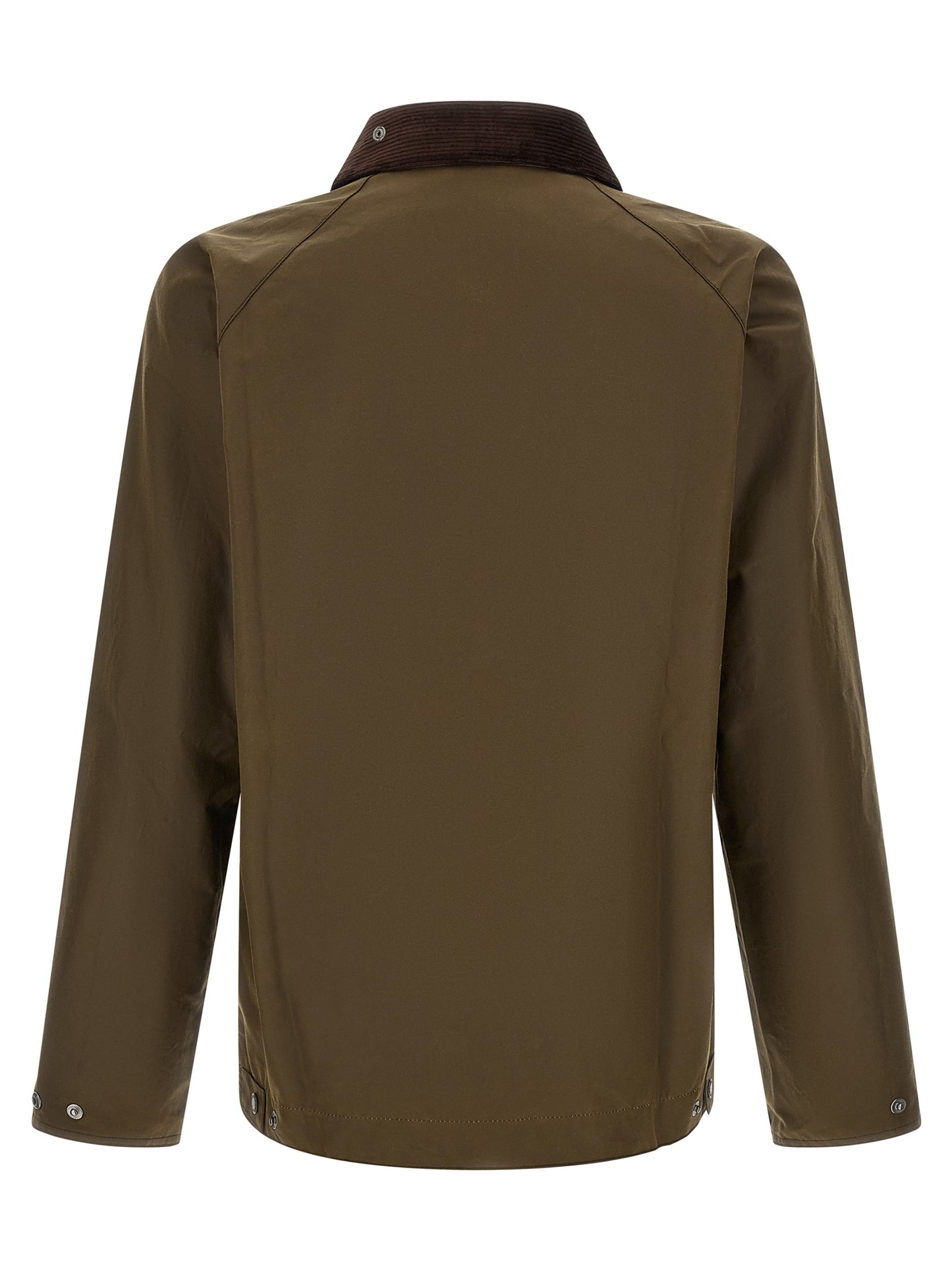 Barbour Brown Cotton Full-Length Jacket