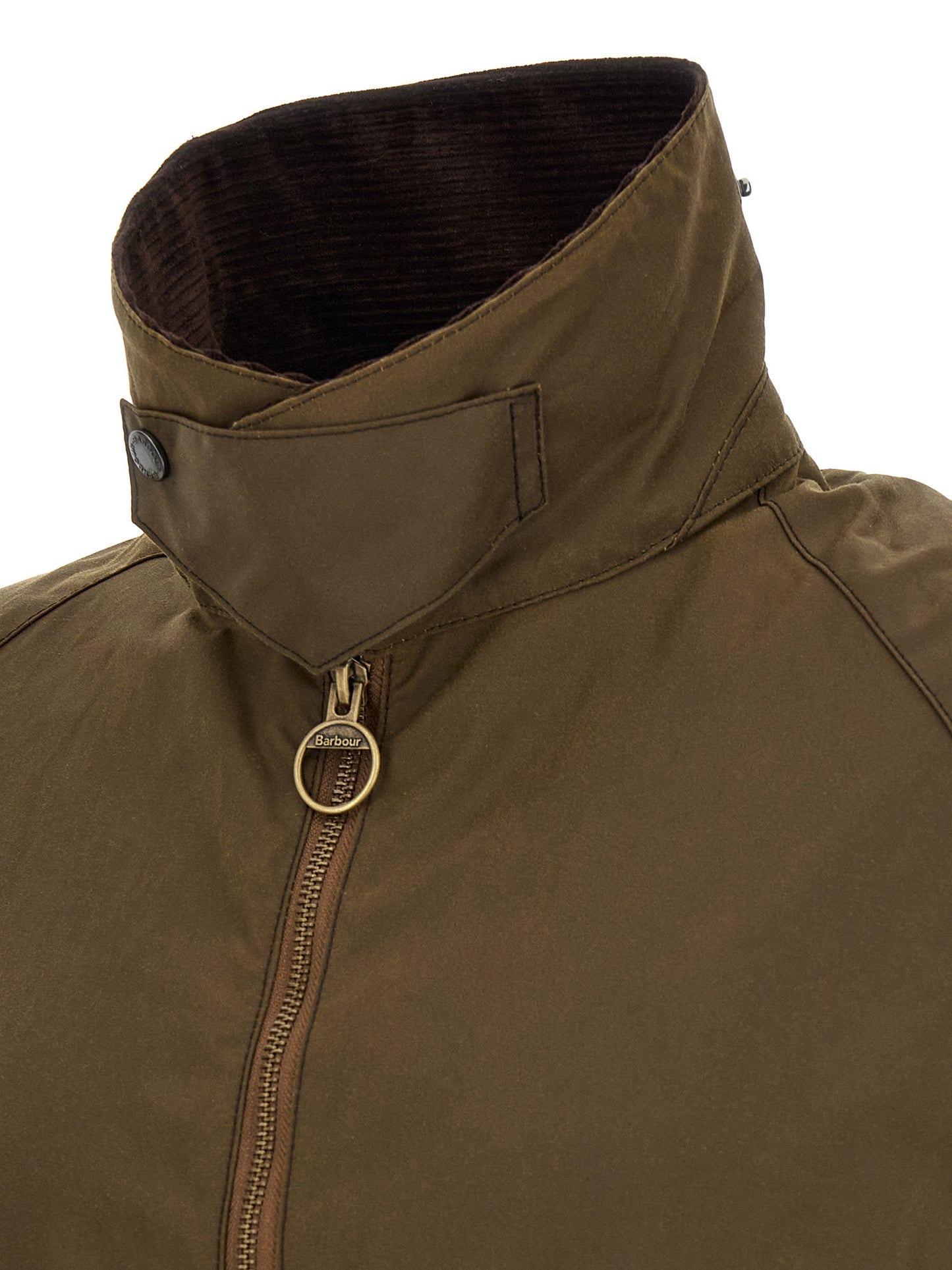 Barbour Brown Cotton Full-Length Jacket