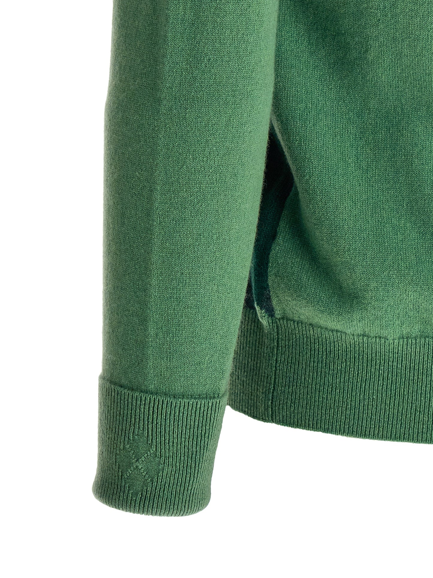 Ballantyne Bicolor Cashmere Cardigan