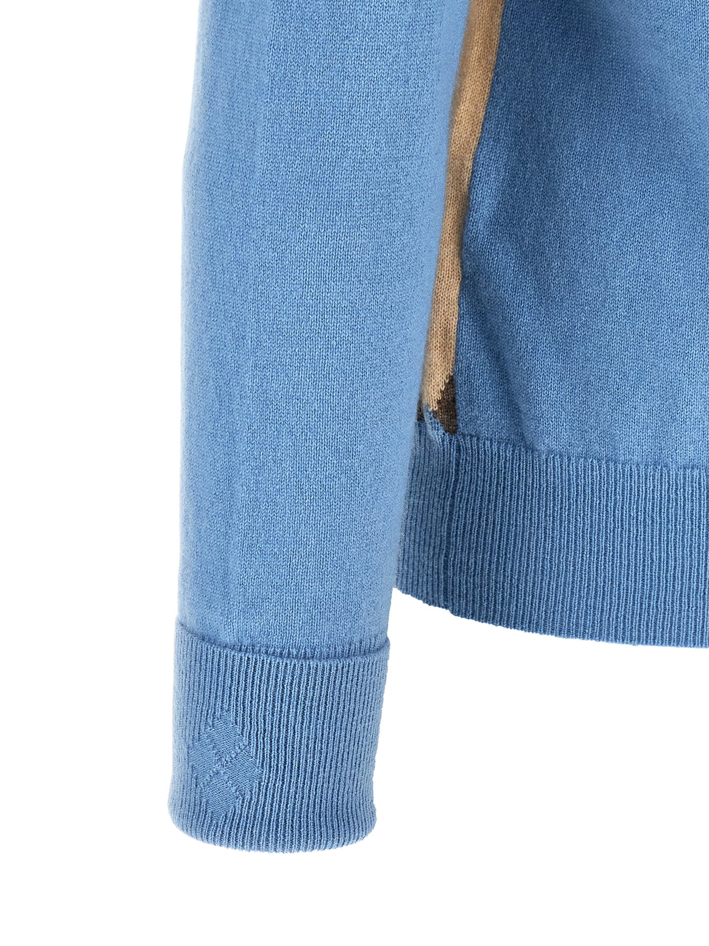 Ballantyne Blue Cashmere Cardigan