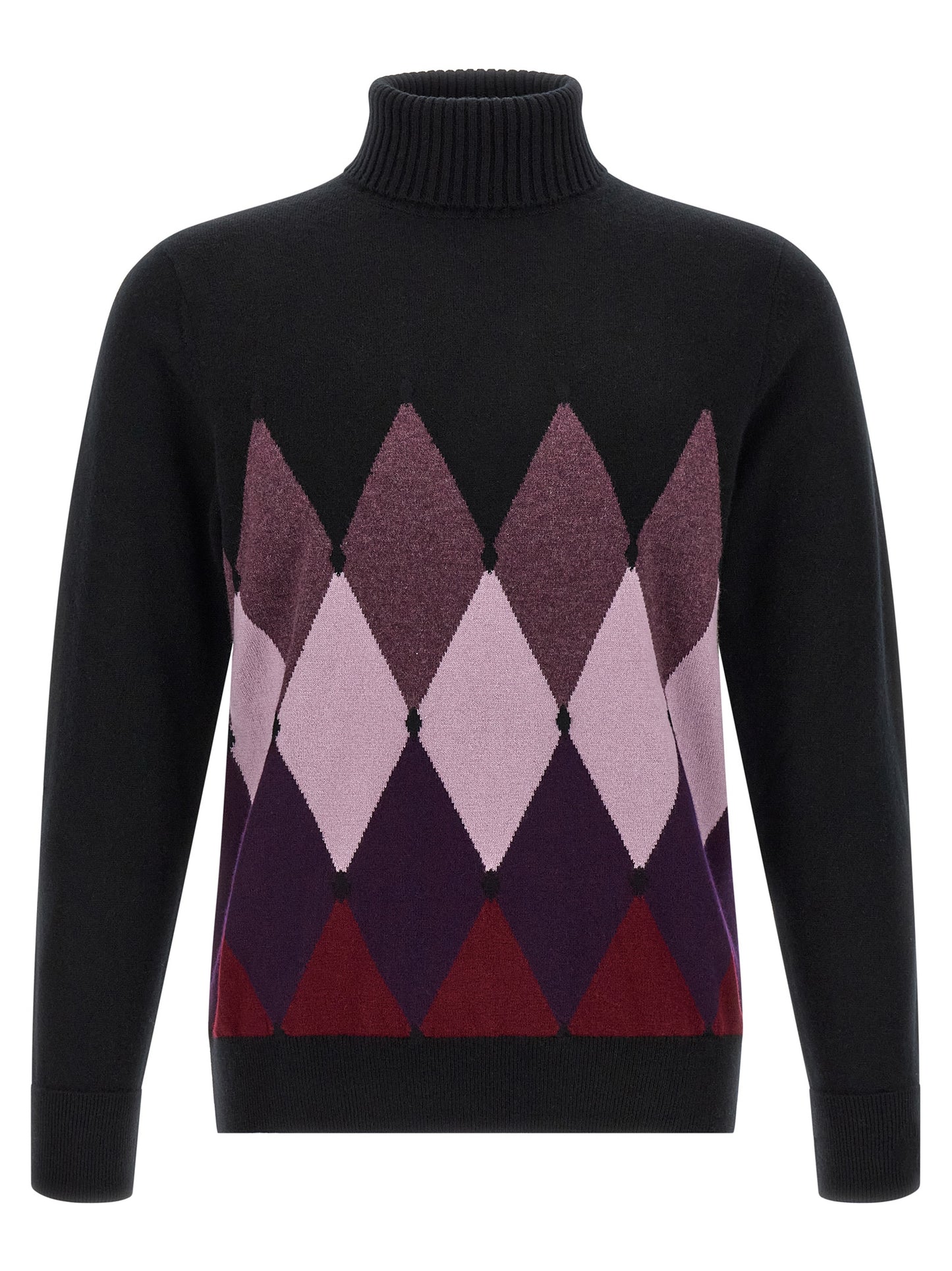 Ballantyne Black Cashmere Cardigan