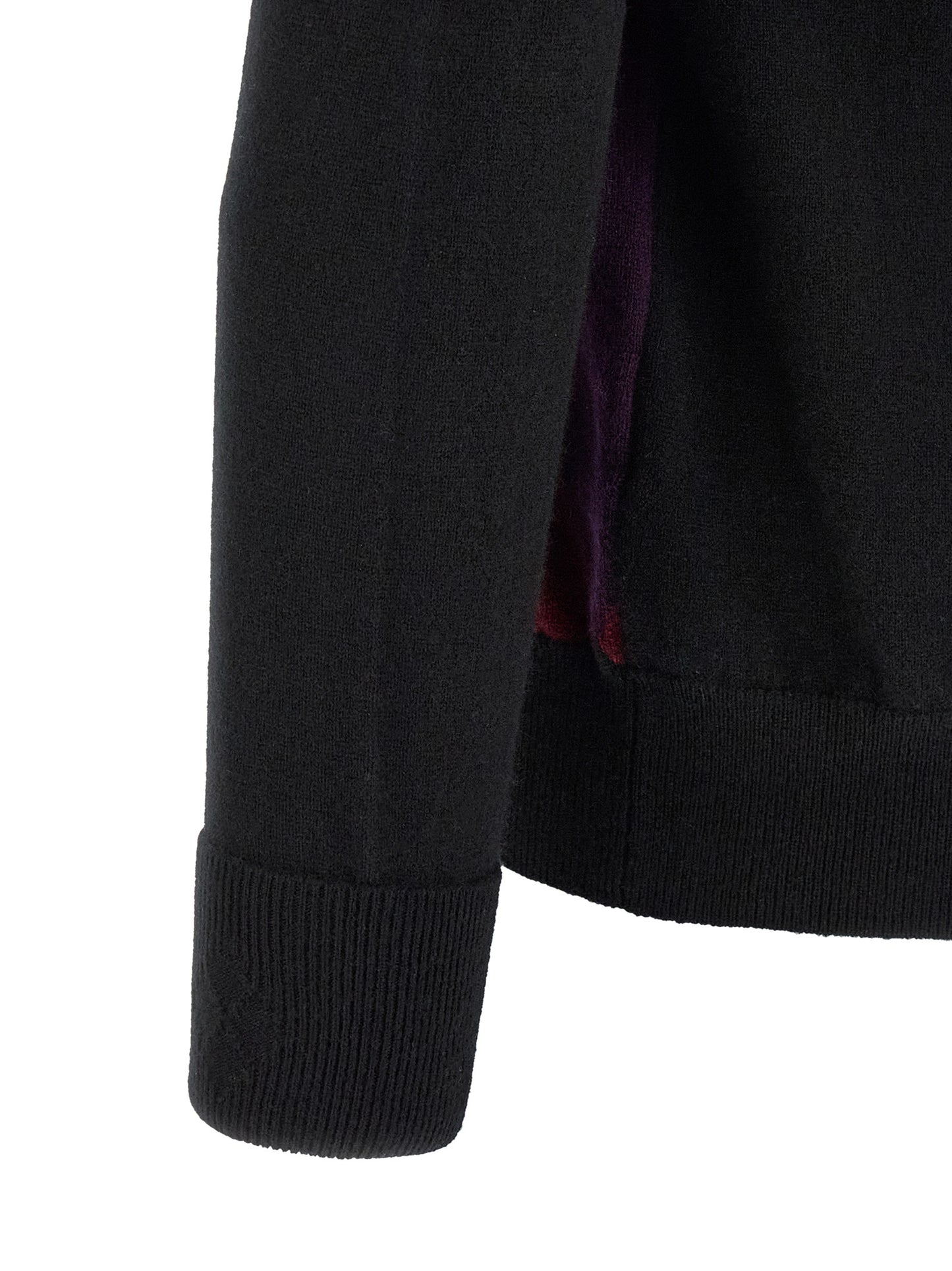Ballantyne Black Cashmere Cardigan