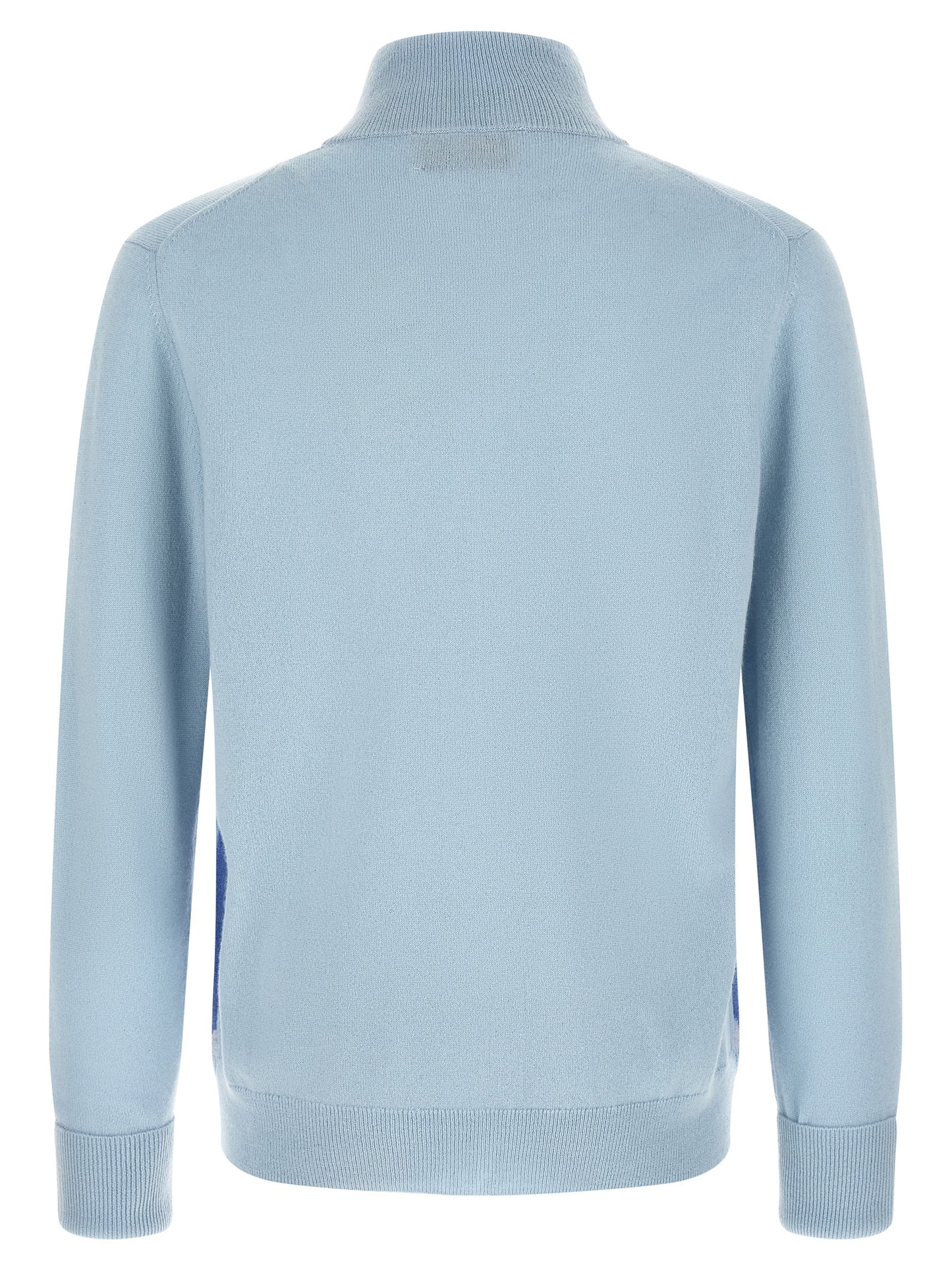 Ballantyne Blue Cashmere Cardigan