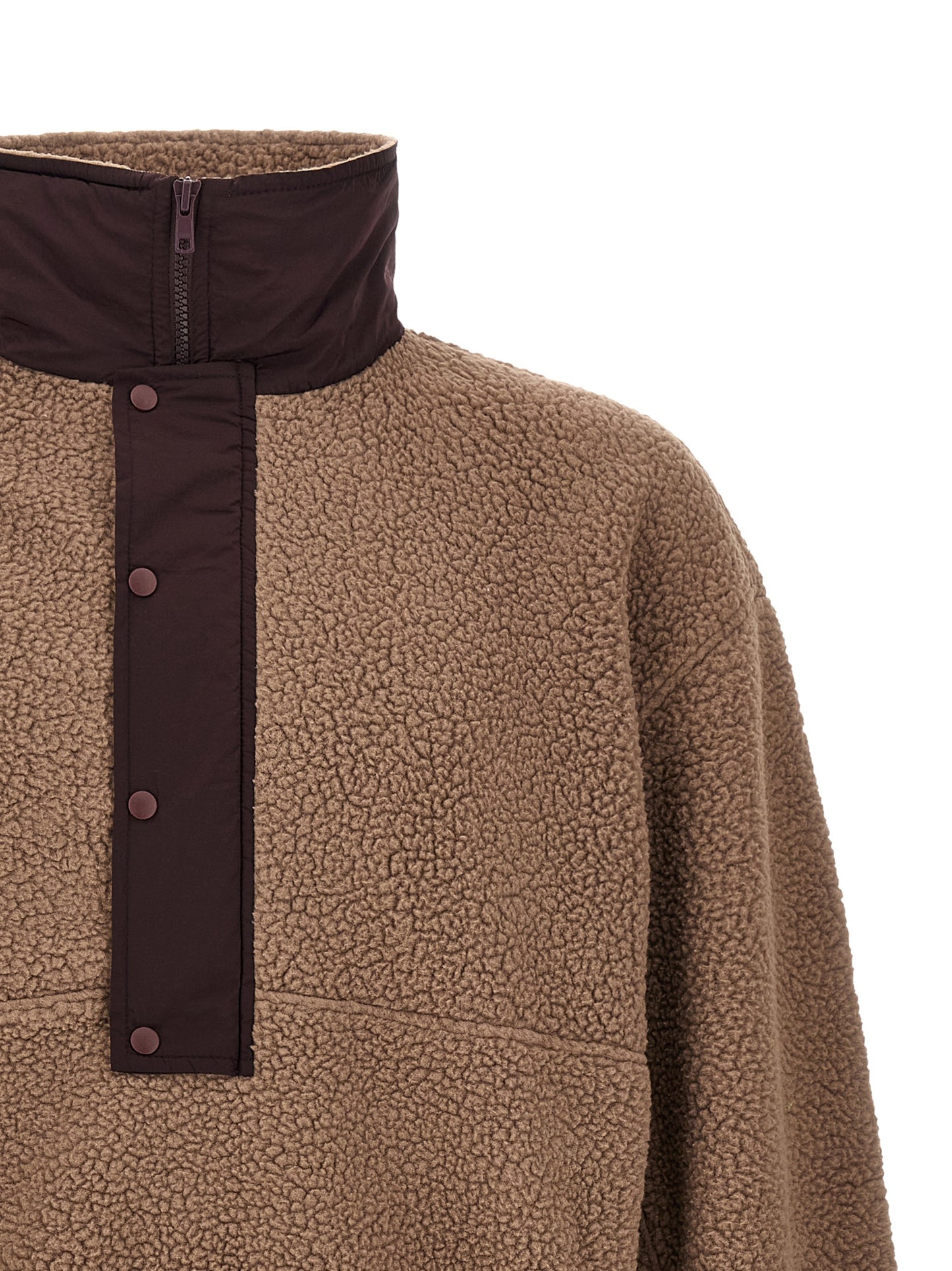 Entire Studios Brown Polyester Sweatshirt