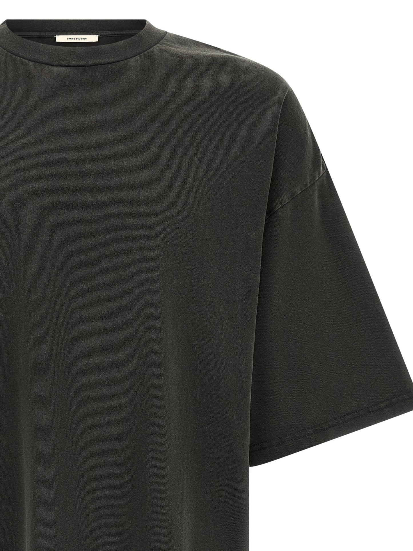 Entire Studios Black Cotton T-Shirt