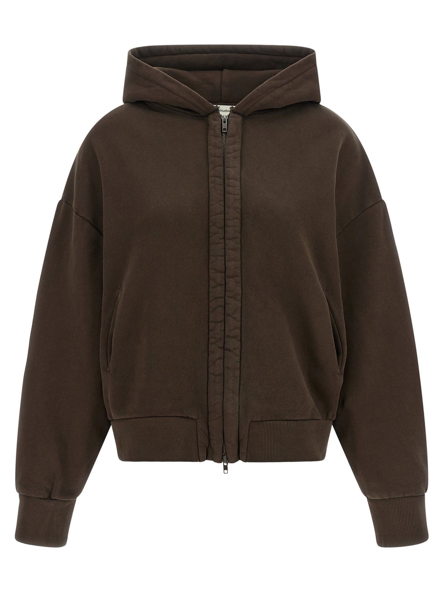 Entire Studios Brown Cotton Sweatshirt