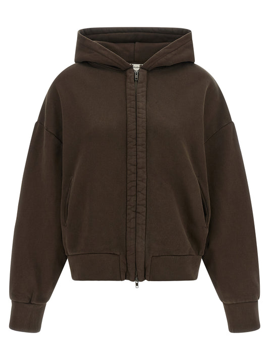 Entire Studios Brown Cotton Sweatshirt