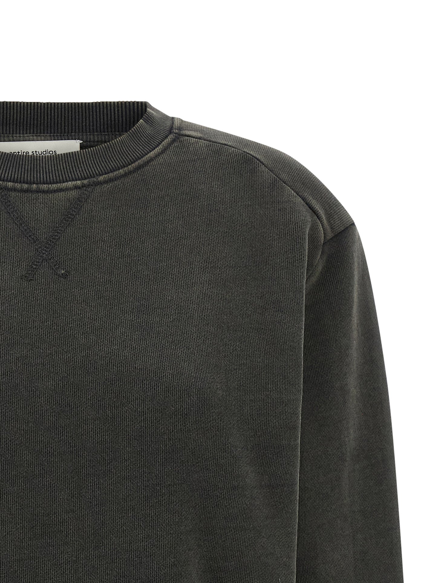 Entire Studios Black Cotton Sweatshirt