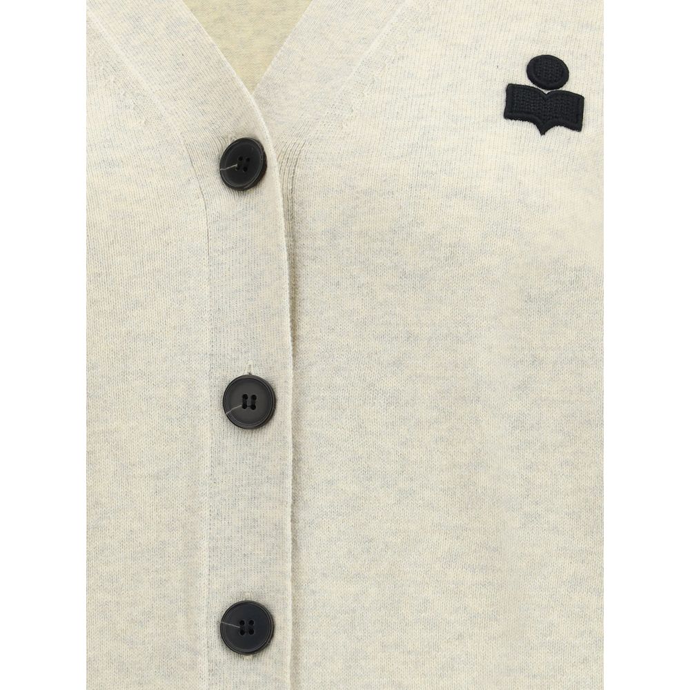 Isabel Marant Étoile White Cotton Cardigan