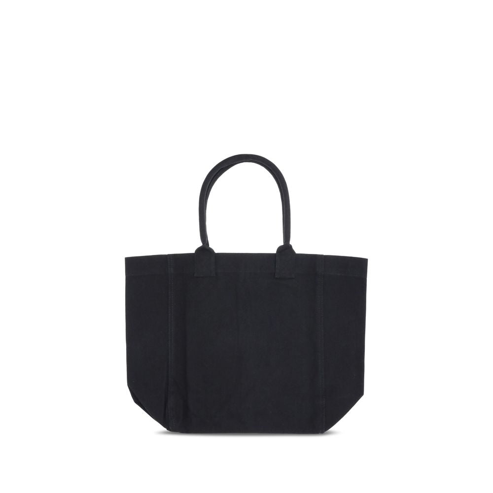 Isabel Marant Black Cotton Shoulder Bag