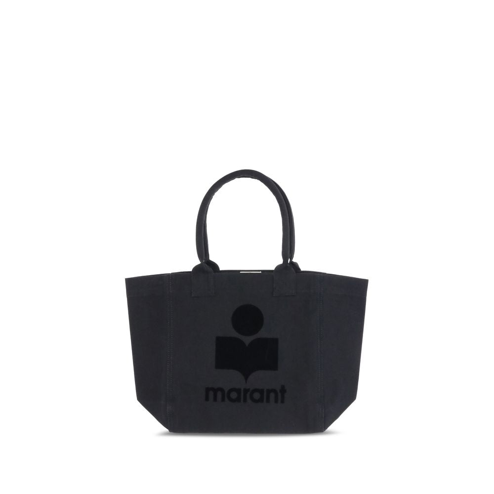 Isabel Marant Black Cotton Shoulder Bag