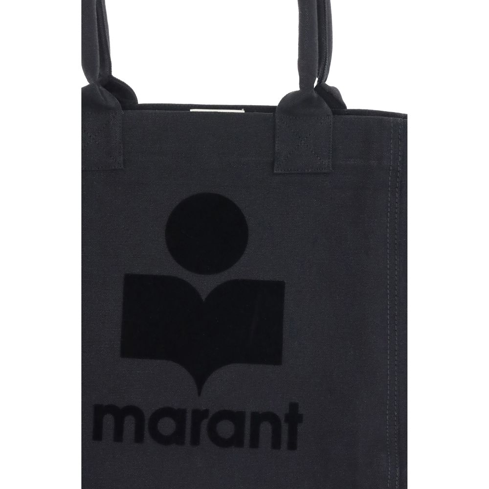 Isabel Marant Black Cotton Shoulder Bag