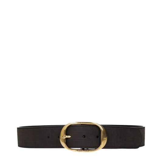 Tom Ford Brown Leather Regular Belt