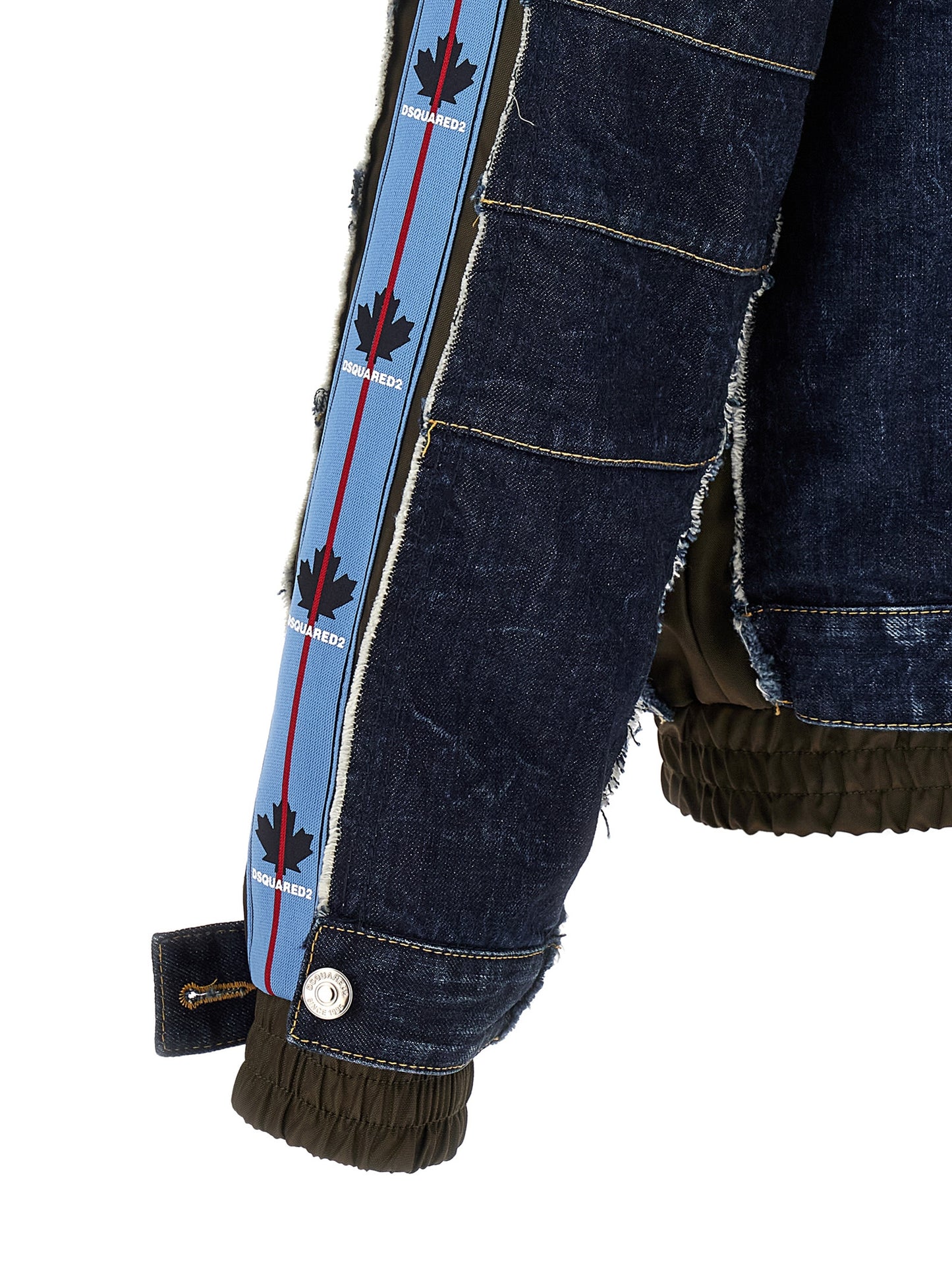 Dsquared² Blue Cotton Denim Jacket