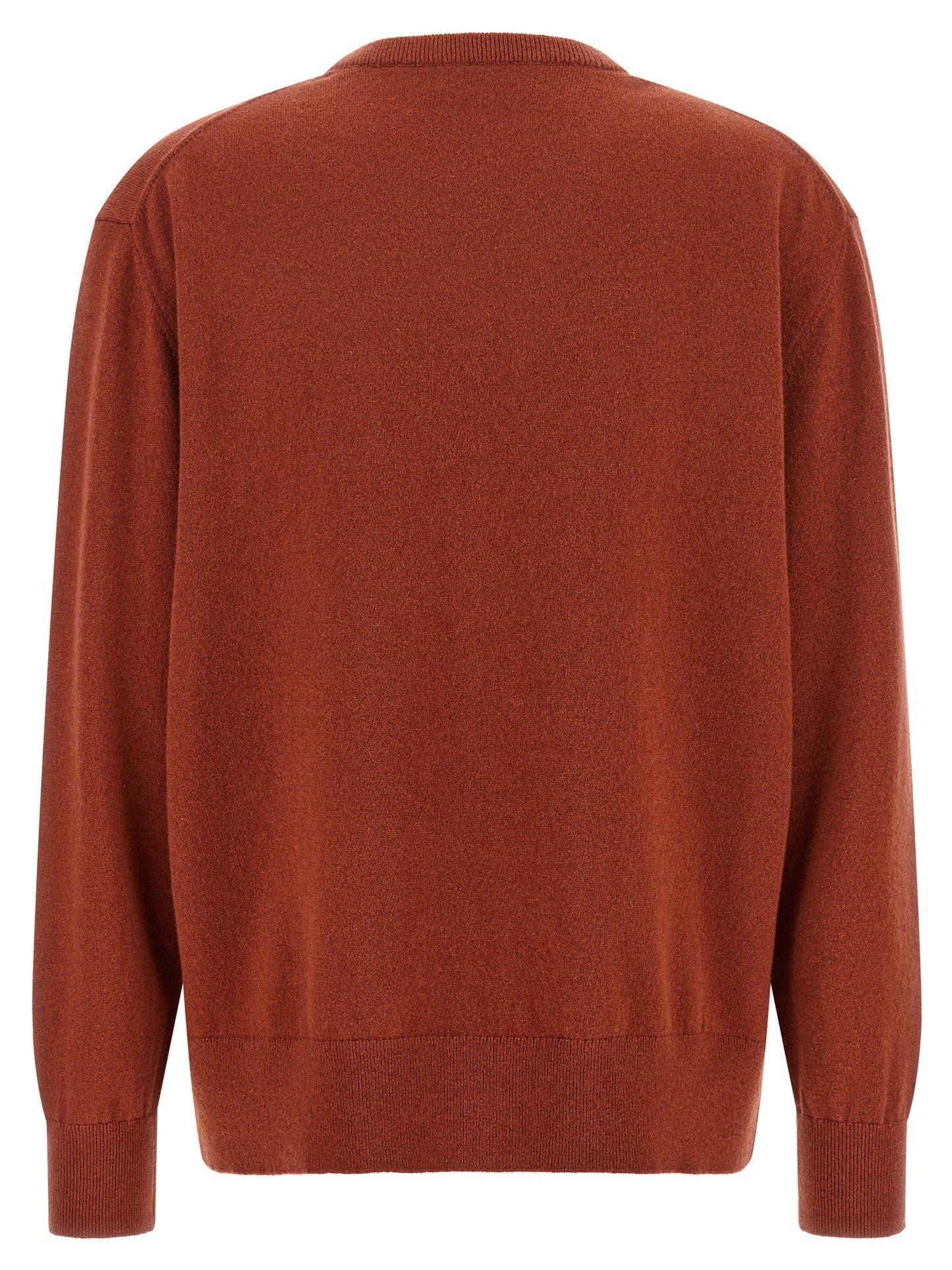 Dries Van Noten Red Cashmere Cardigan