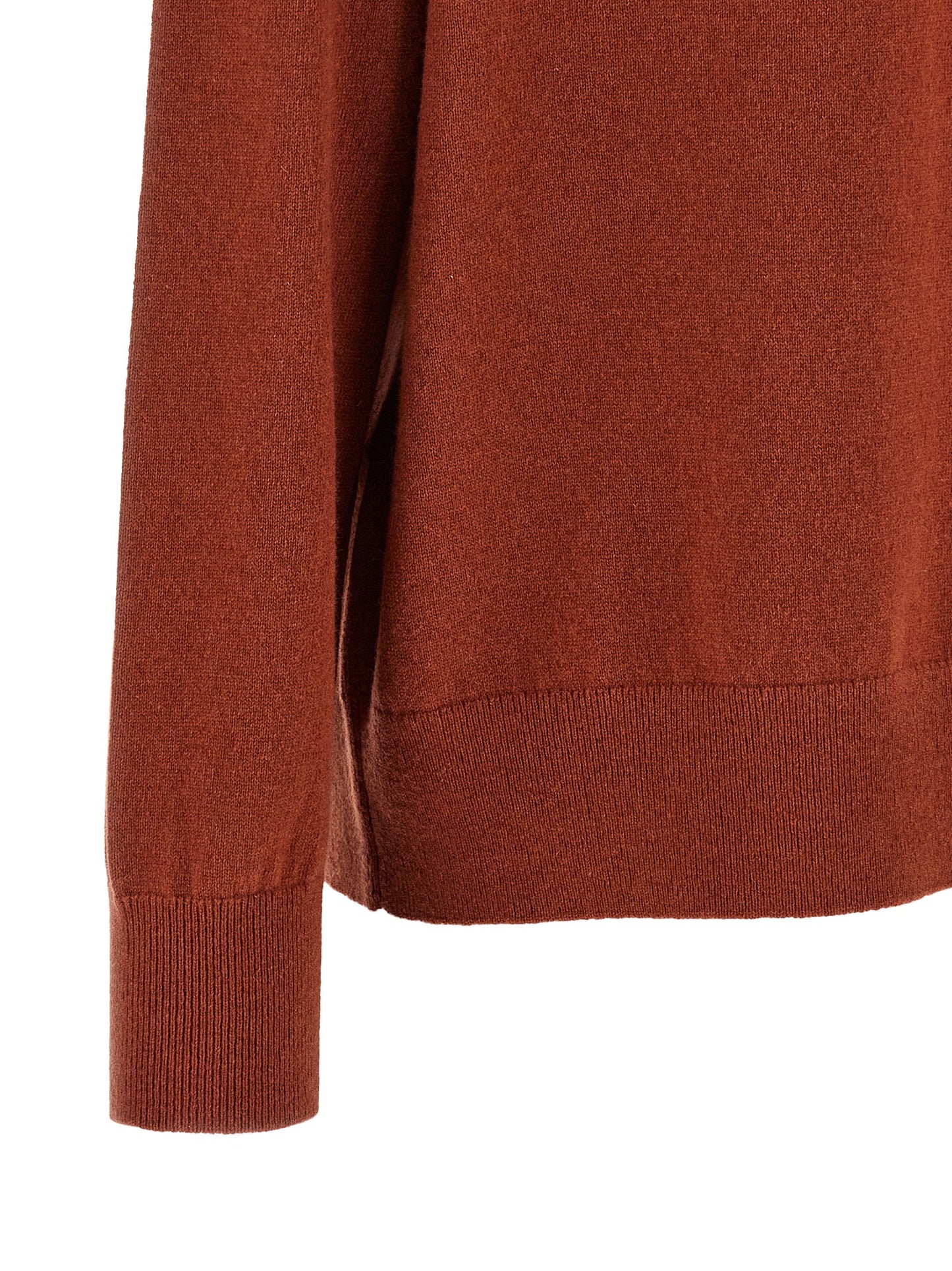 Dries Van Noten Red Cashmere Cardigan