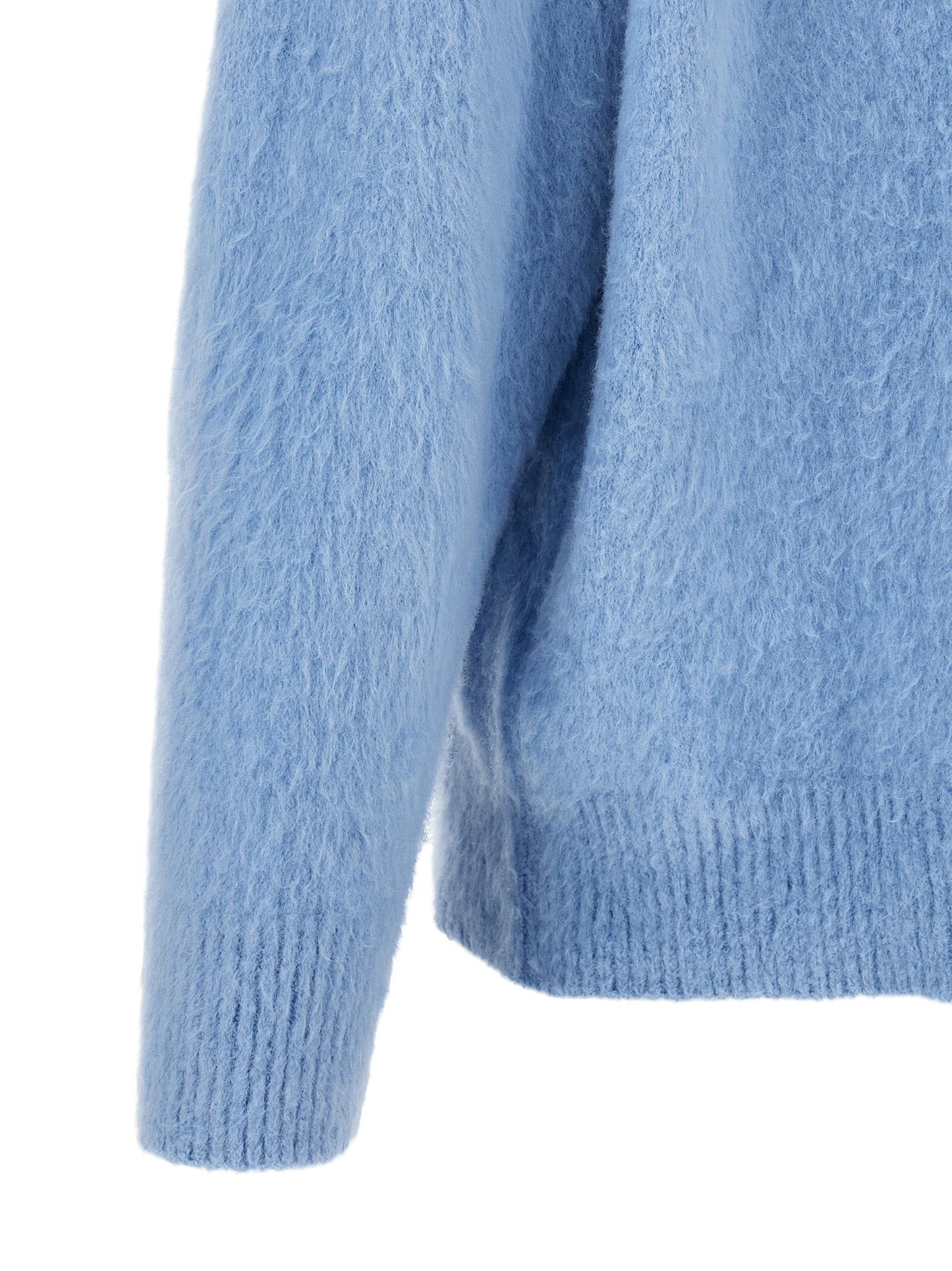 Roberto Collina Blue Cotton Cardigan