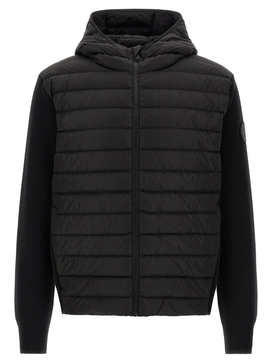 Canada Goose Black Wool Full-Length Jacket