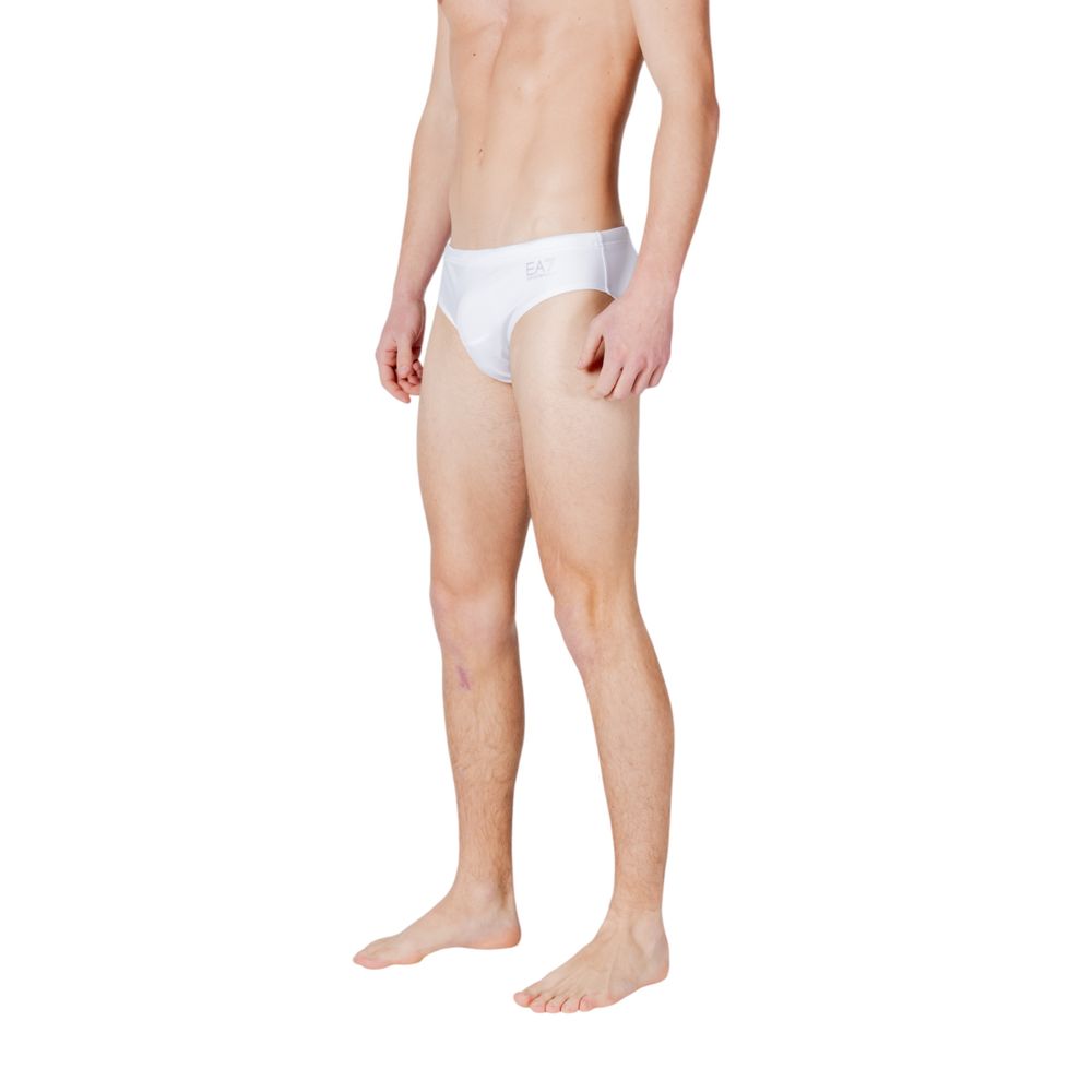 EA7 Emporio Armani Bicolor Polyester Swim Briefs