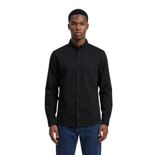 Only & Sons Black Denim Shirt