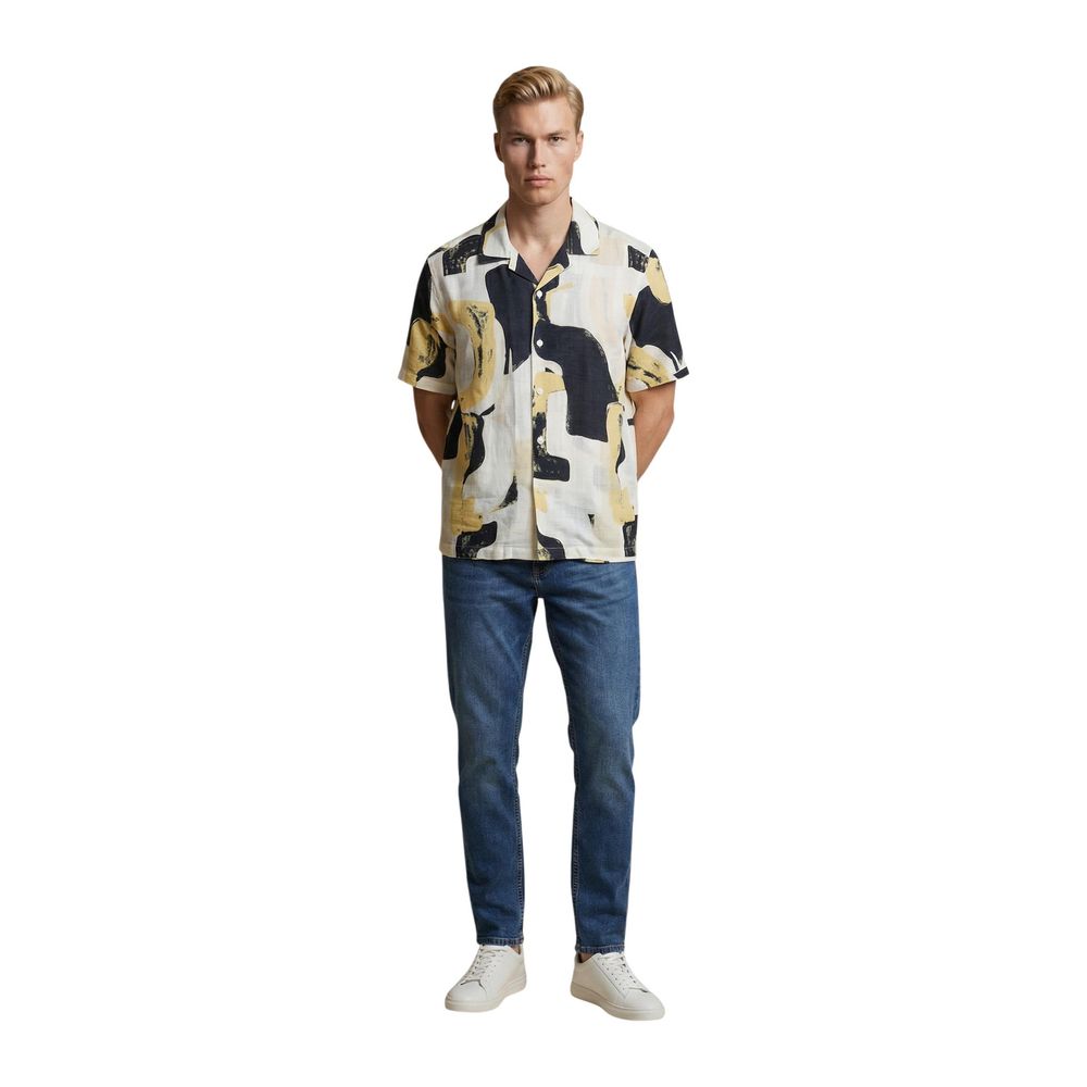 Only & Sons Multicolor Viscose Shortsleeve Shirt