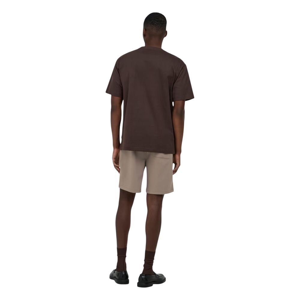 Only & Sons Beige Recycled Polyester Bermuda Shorts