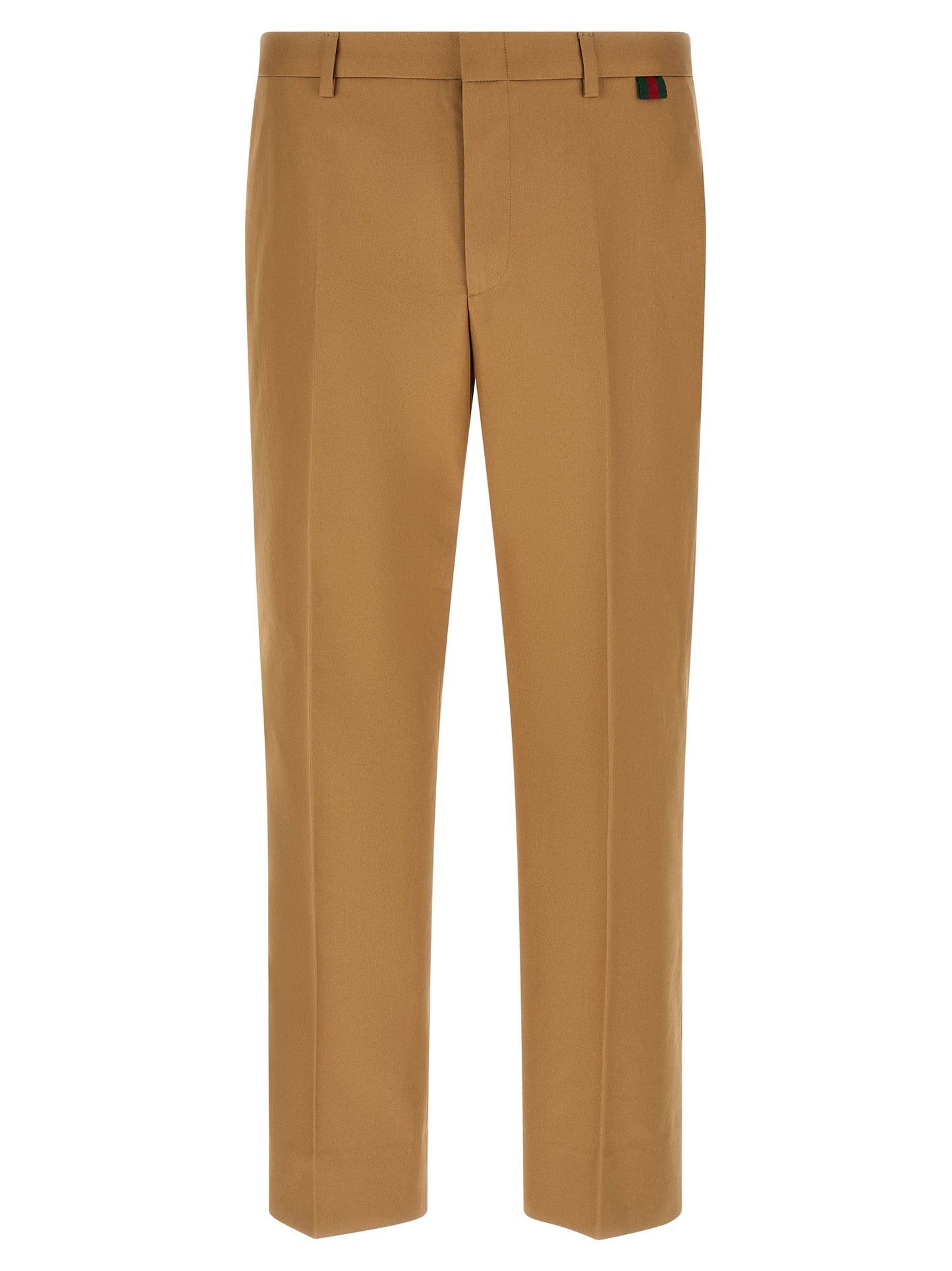 Gucci Beige Cotton Casual Pants