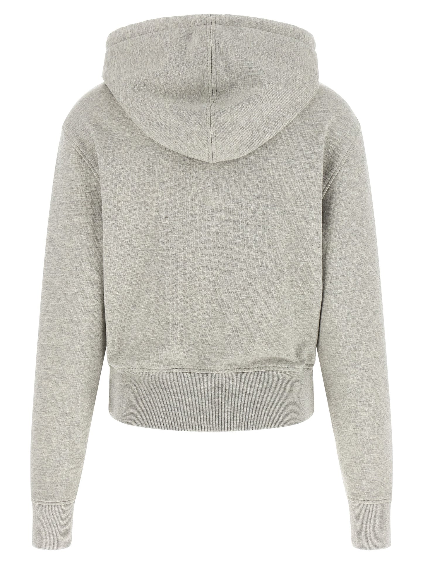 Ami Paris Gray Cotton Sweatshirt