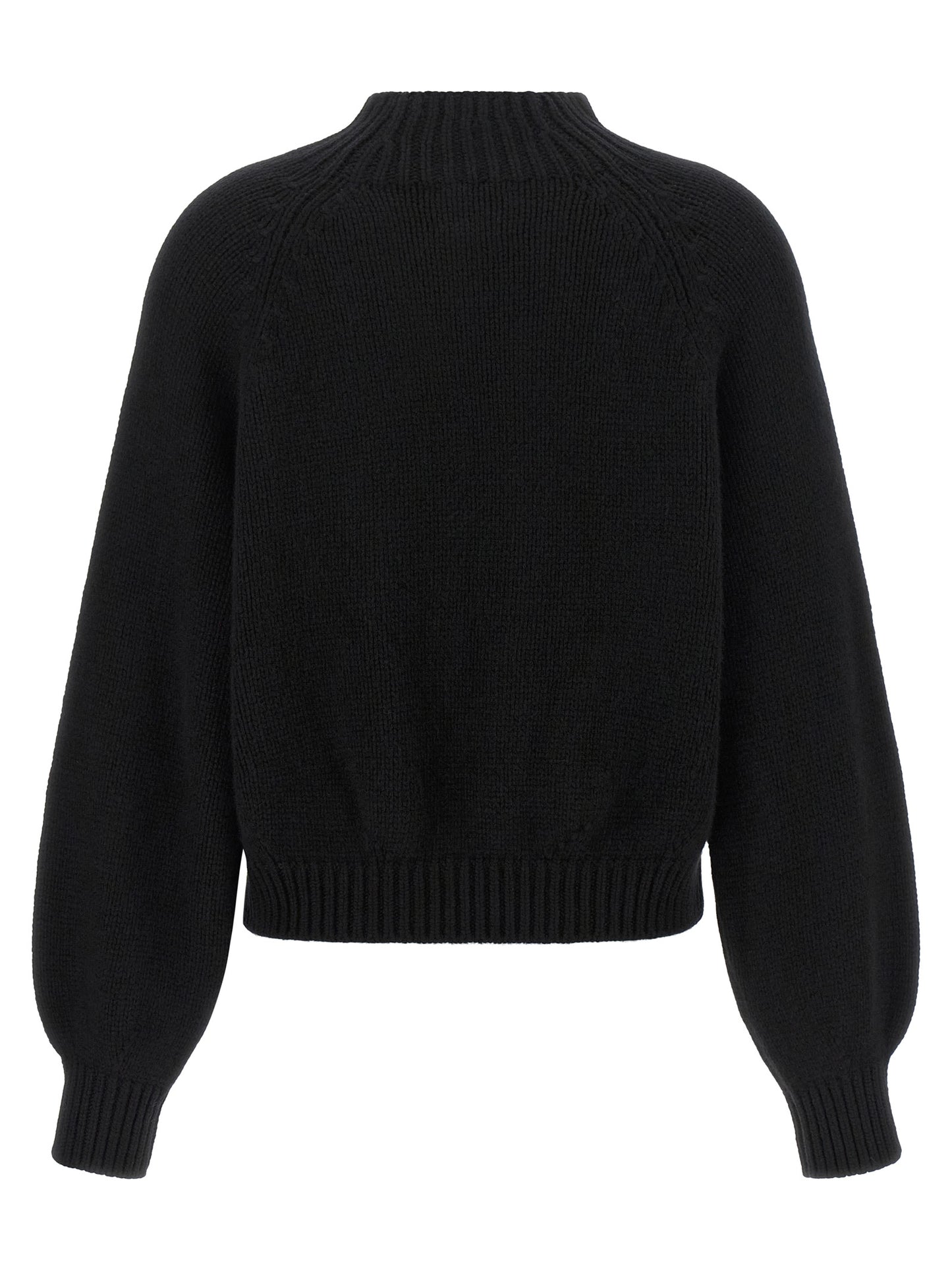 Khaite Black Cashmere Cardigan