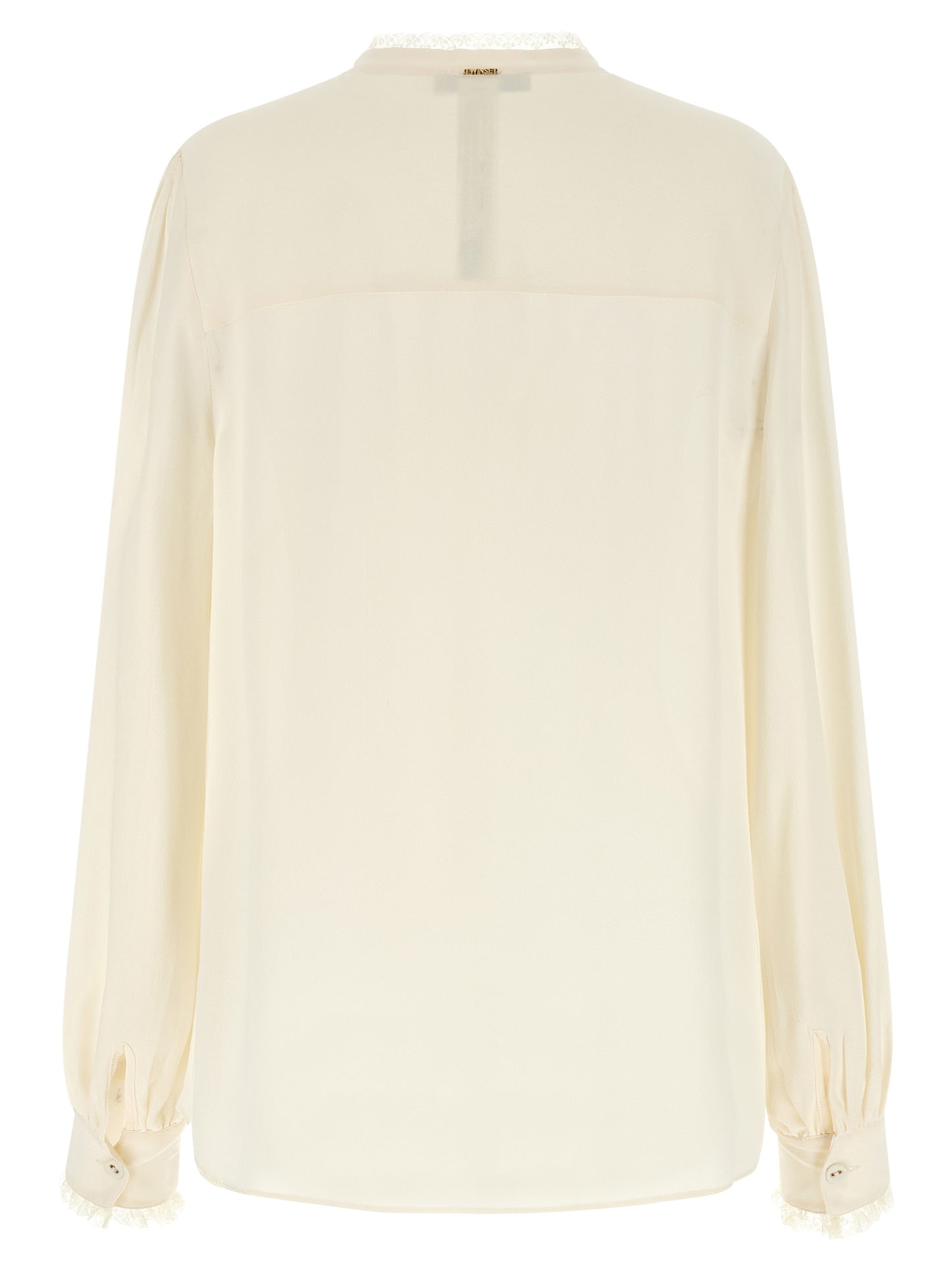 Twinset White Viscose Blouse