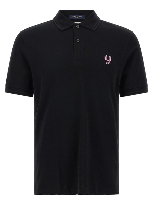 Comme Des Garçons Multicolor Cotton Polo Shirt